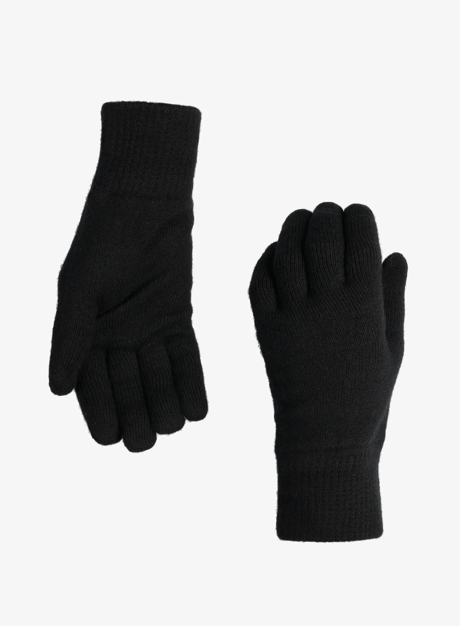Vlněné rukavice Smartwool Boiled Wool Glove - black