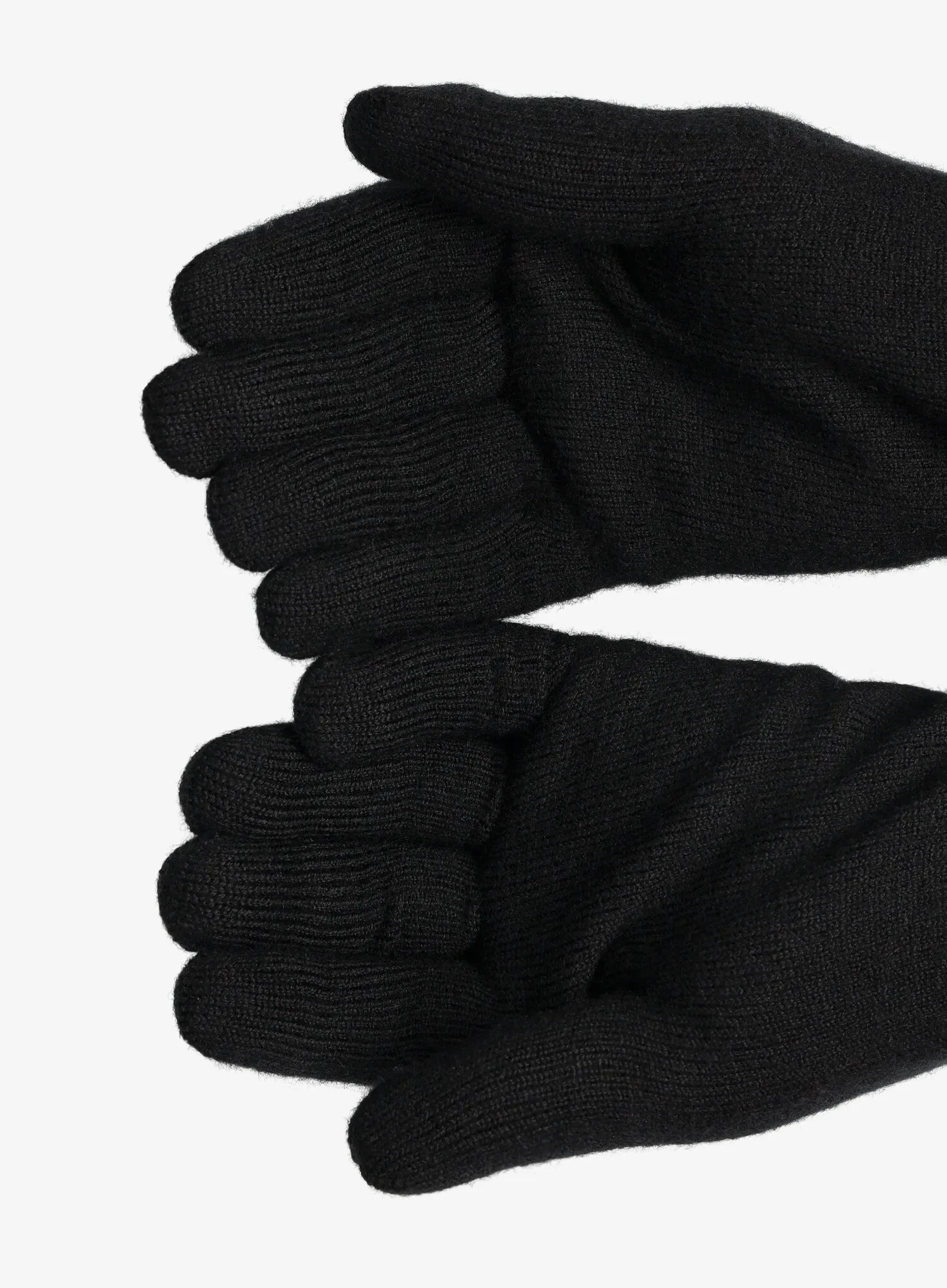 Vlněné rukavice Smartwool Boiled Wool Glove - black