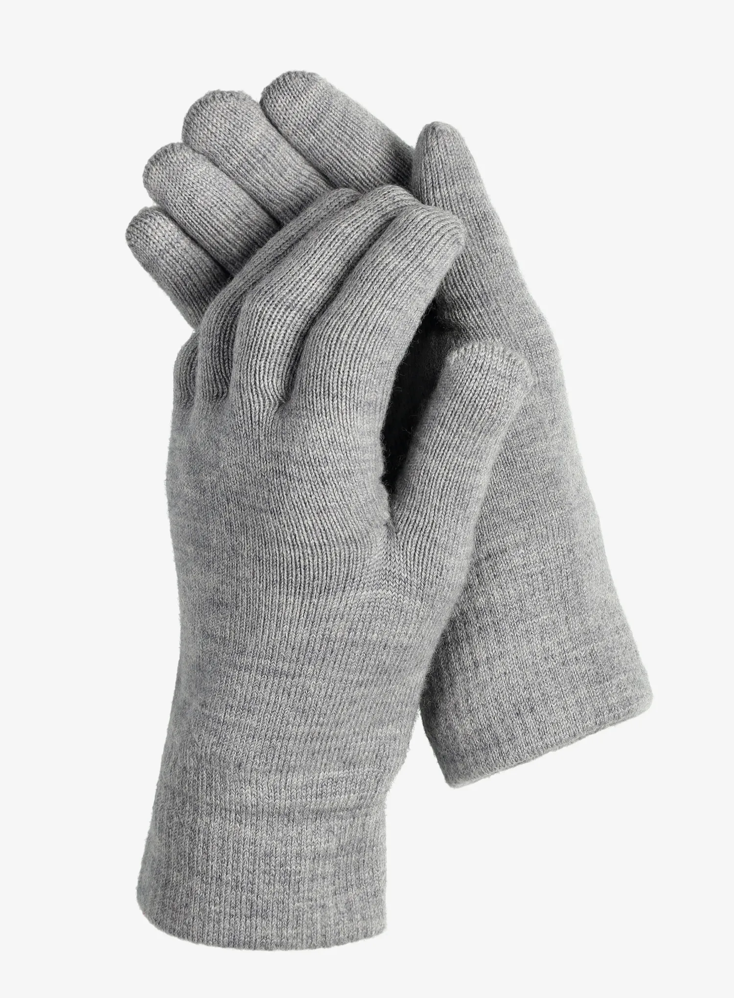 Vlněné rukavice Smartwool Boiled Wool Glove - light gray