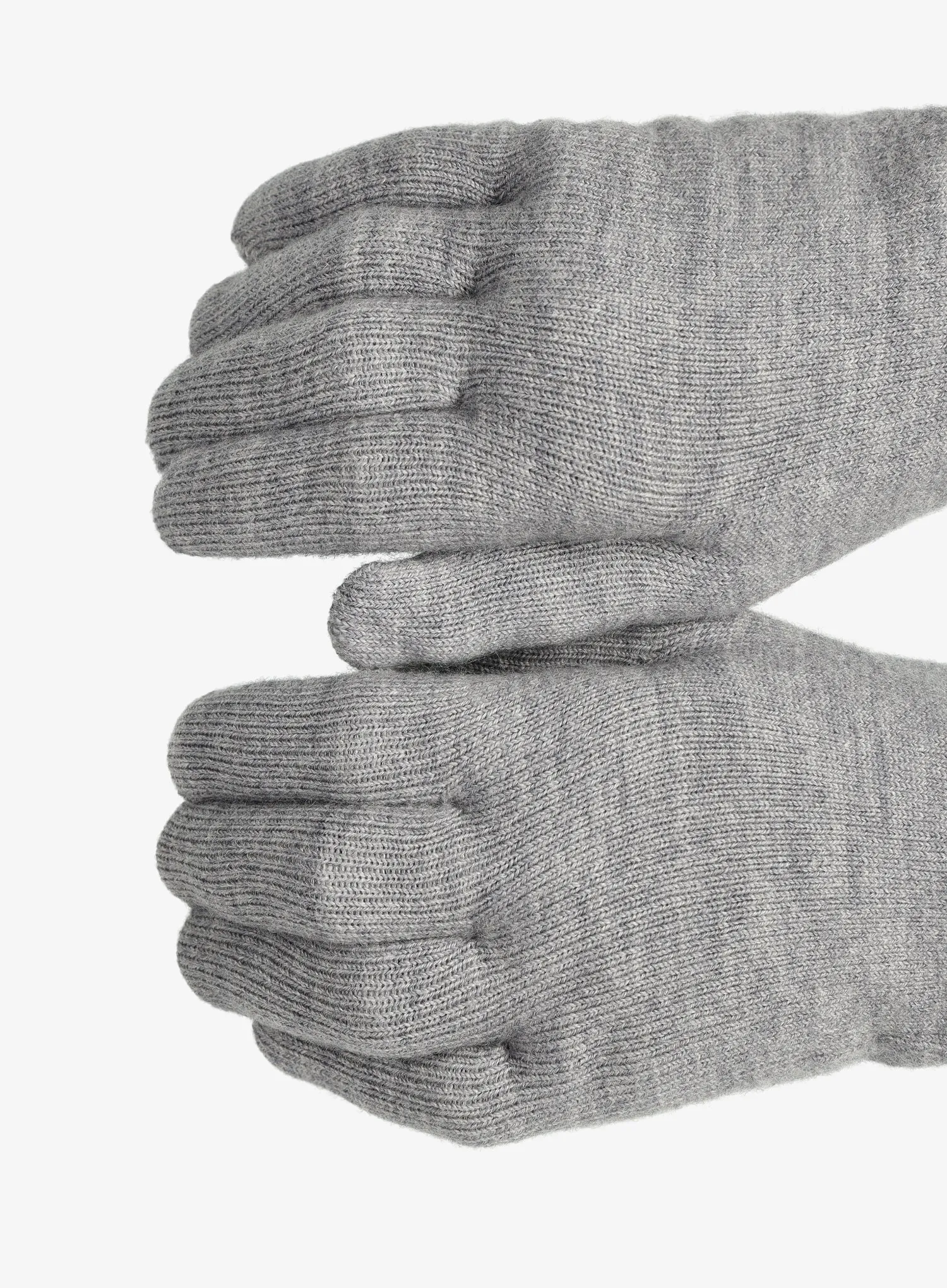 Vlněné rukavice Smartwool Boiled Wool Glove - light gray