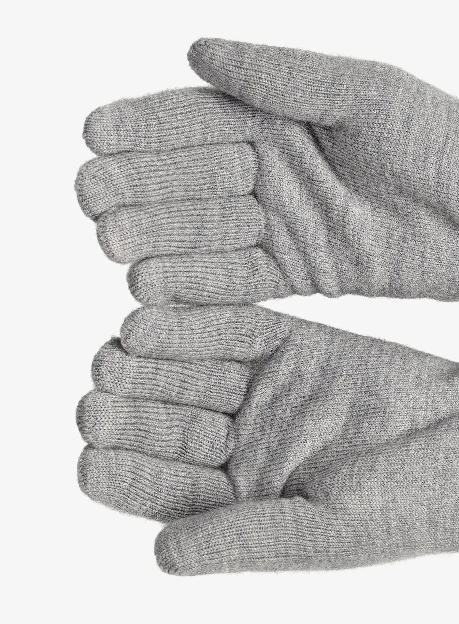 Vlněné rukavice Smartwool Boiled Wool Glove - light gray