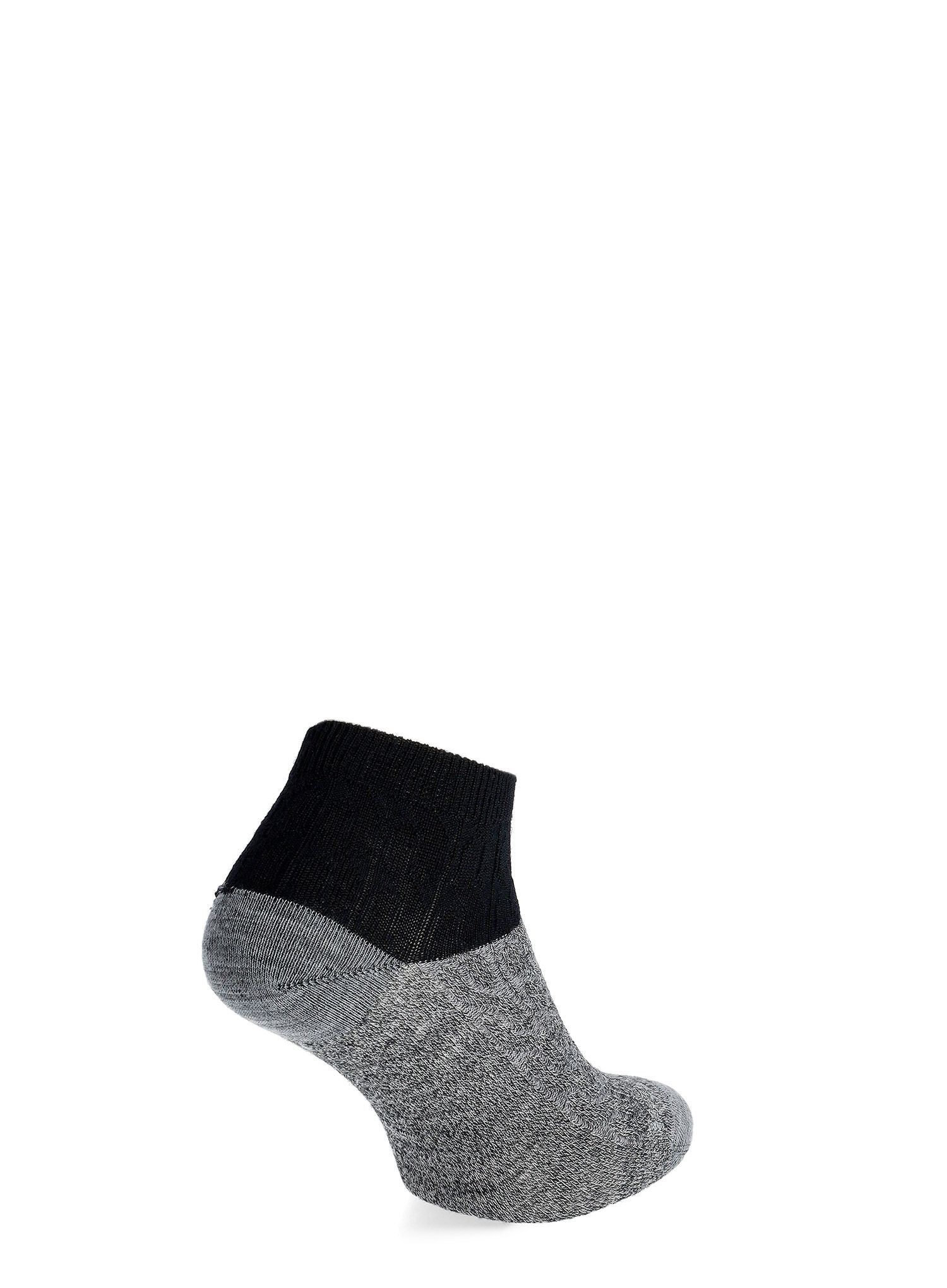 Merino ponožky Smartwool Cable Ankle Boot Socks - black