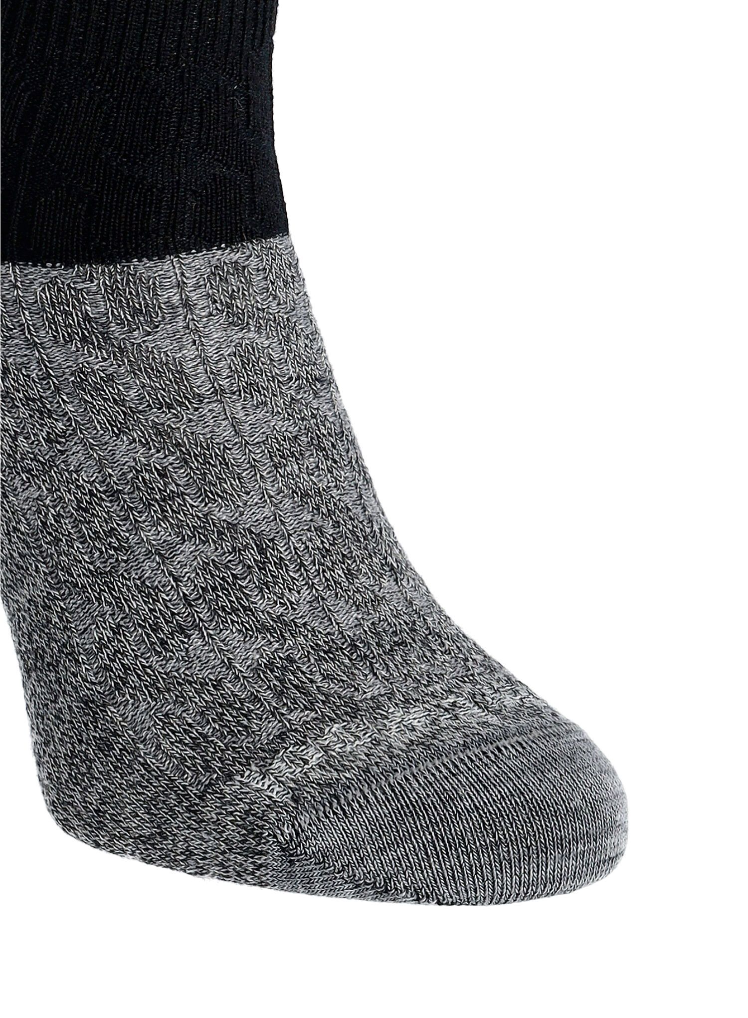 Merino ponožky Smartwool Cable Ankle Boot Socks - black