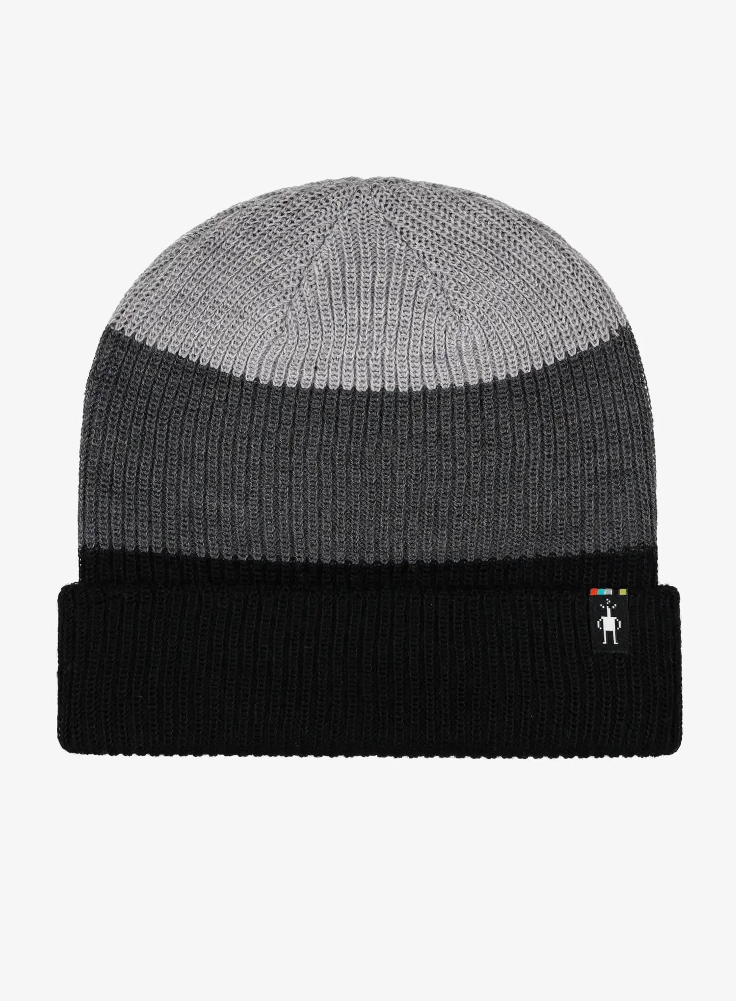 Zimní čepice Smartwool Cantar Colorblock Beanie - black
