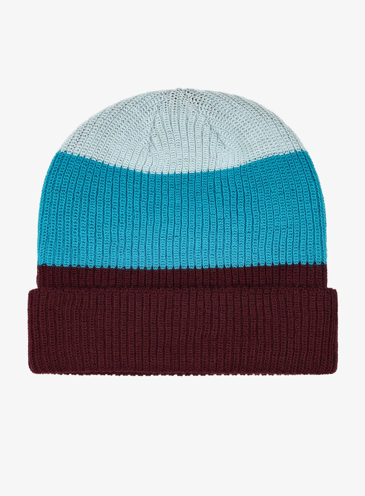 Zimní čepice Smartwool Cantar Colorblock Beanie - eggplant plaid