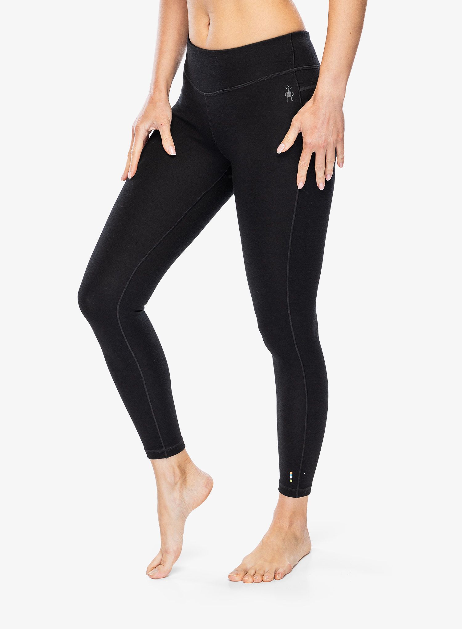 Termolegíny dámské Smartwool Classic Merino BL Bottom - black