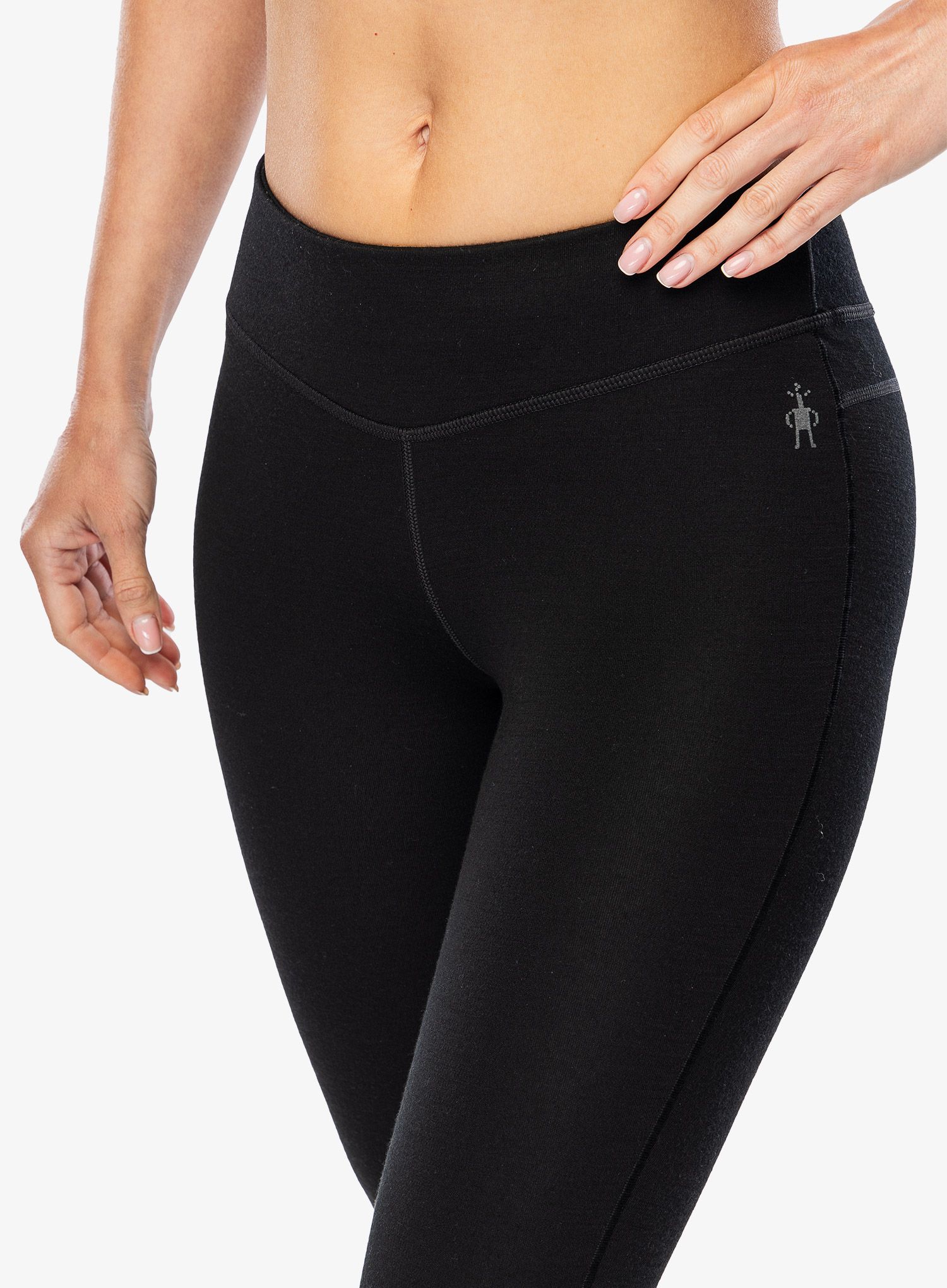 Termolegíny dámské Smartwool Classic Merino BL Bottom - black