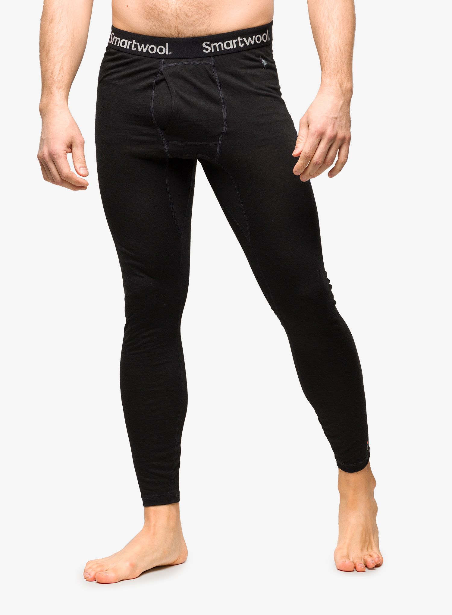 Termolegíny Smartwool Classic Merino Base Layer Bottom Boxed - black
