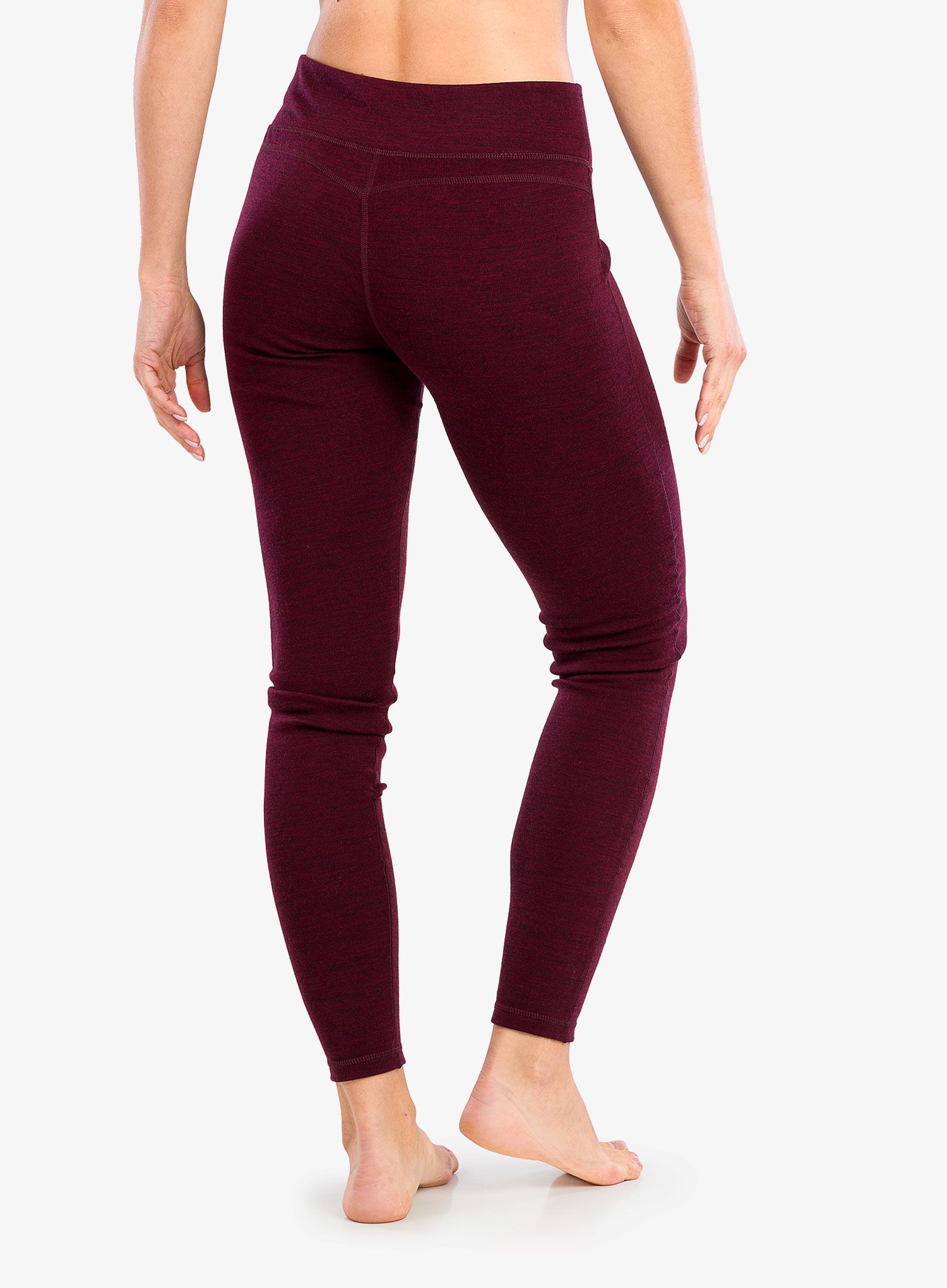 Termoaktivní legíny Smartwool Classic Thermal Merino BL Bottom - cherry