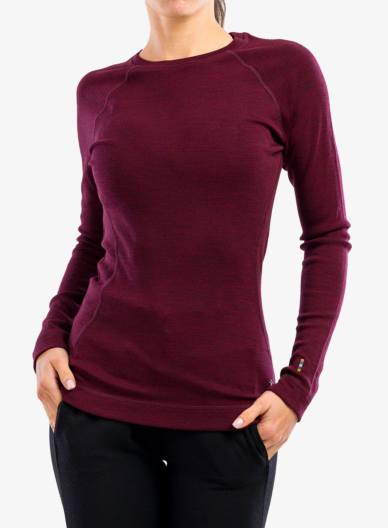 Termoakticvní mikina Smartwool Classic Thermal Merino BL Crew Boxed - cher.