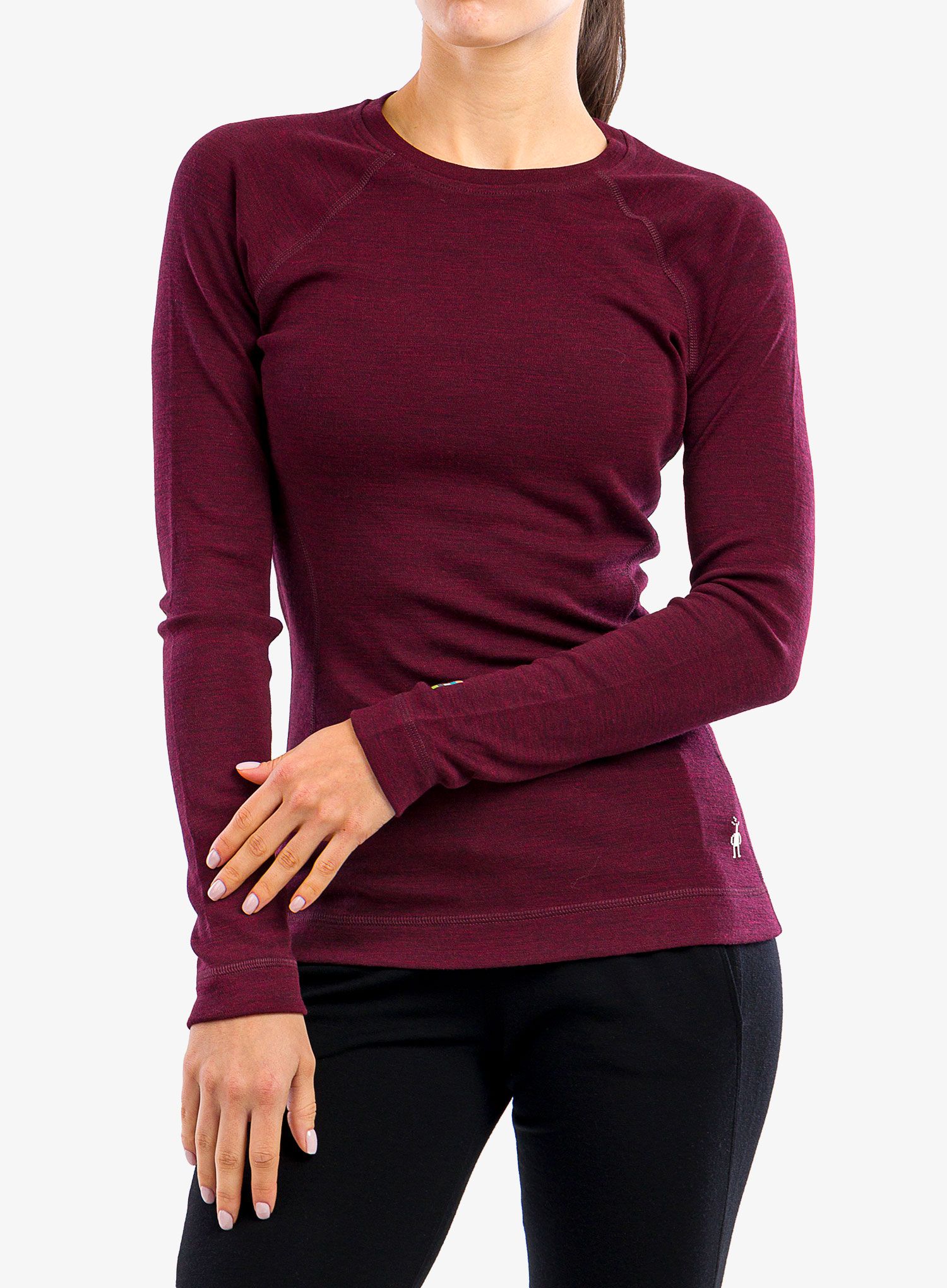 Termoakticvní mikina Smartwool Classic Thermal Merino BL Crew Boxed - cher.