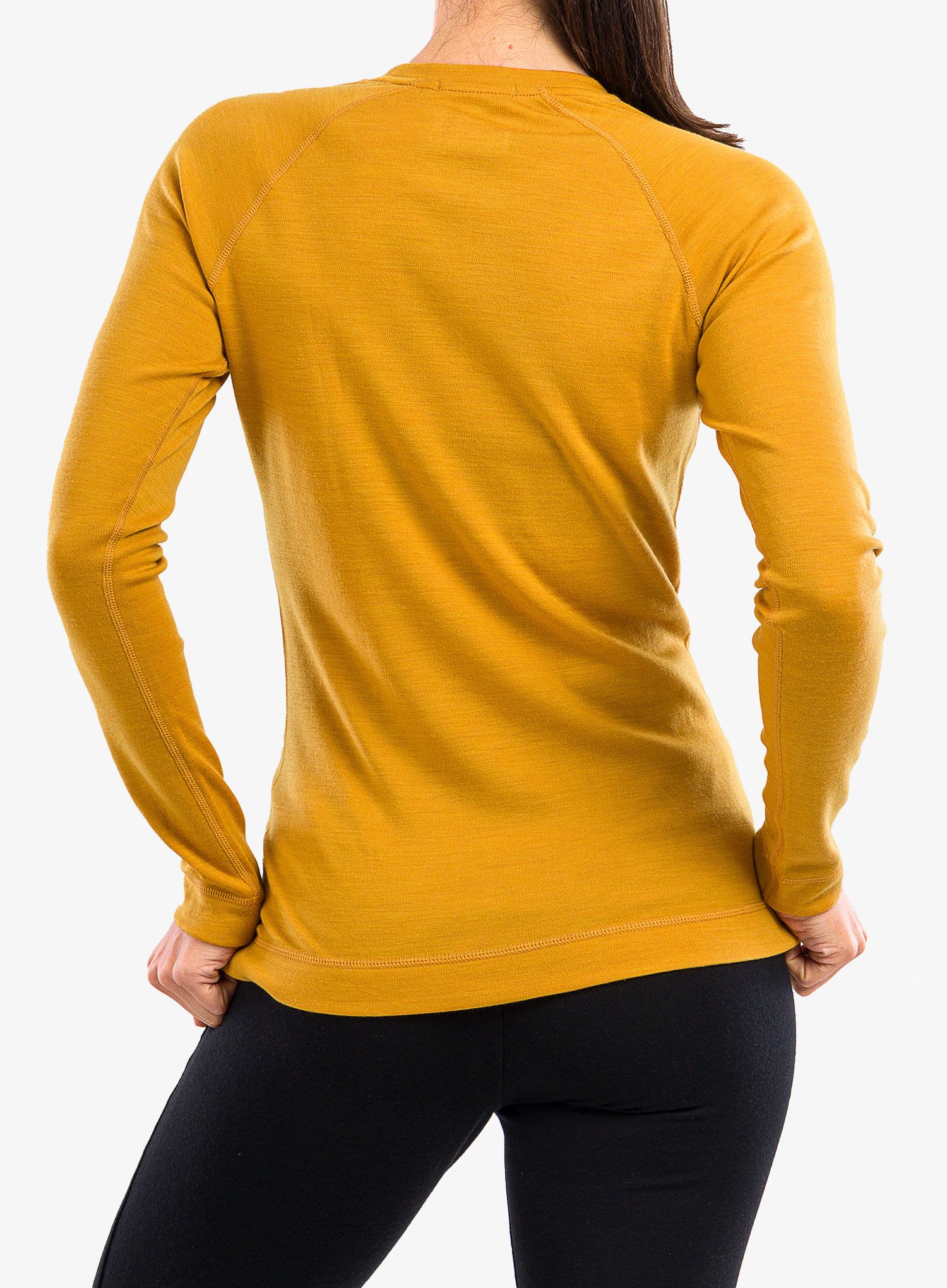 Dámská mikina Smartwool Classic Thermal Merino BL Crew Boxed - honey