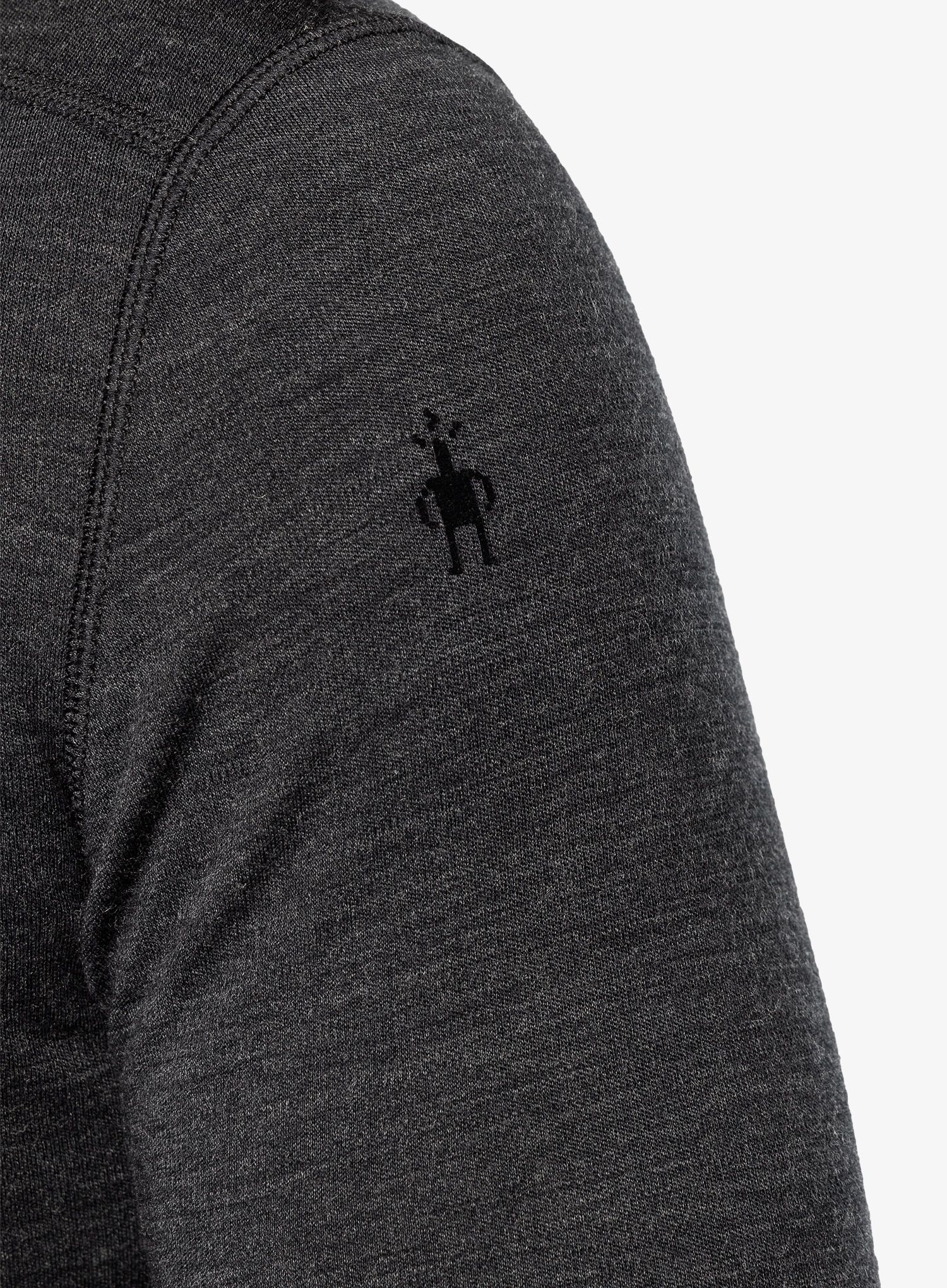 Funkční mikina Smartwool Classic Thermal Merino Base Layer 1/4 Zip Boxed - charcoal heather