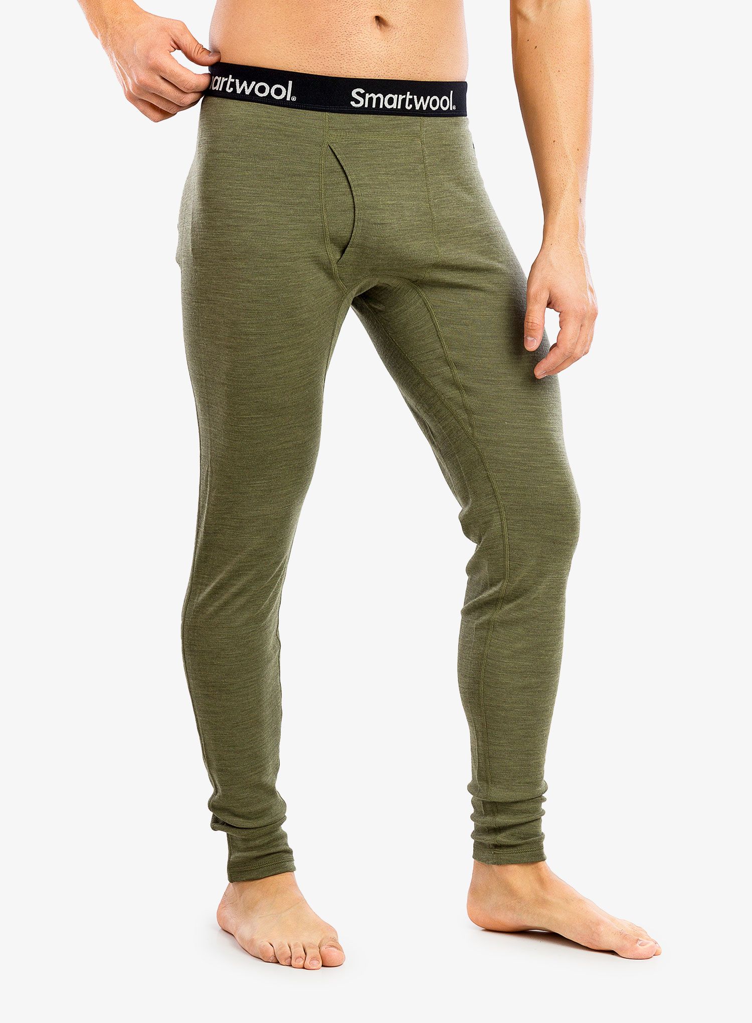 Leginy Smartwool Classic Thermal Merino Base Layer Bottom - winter moss