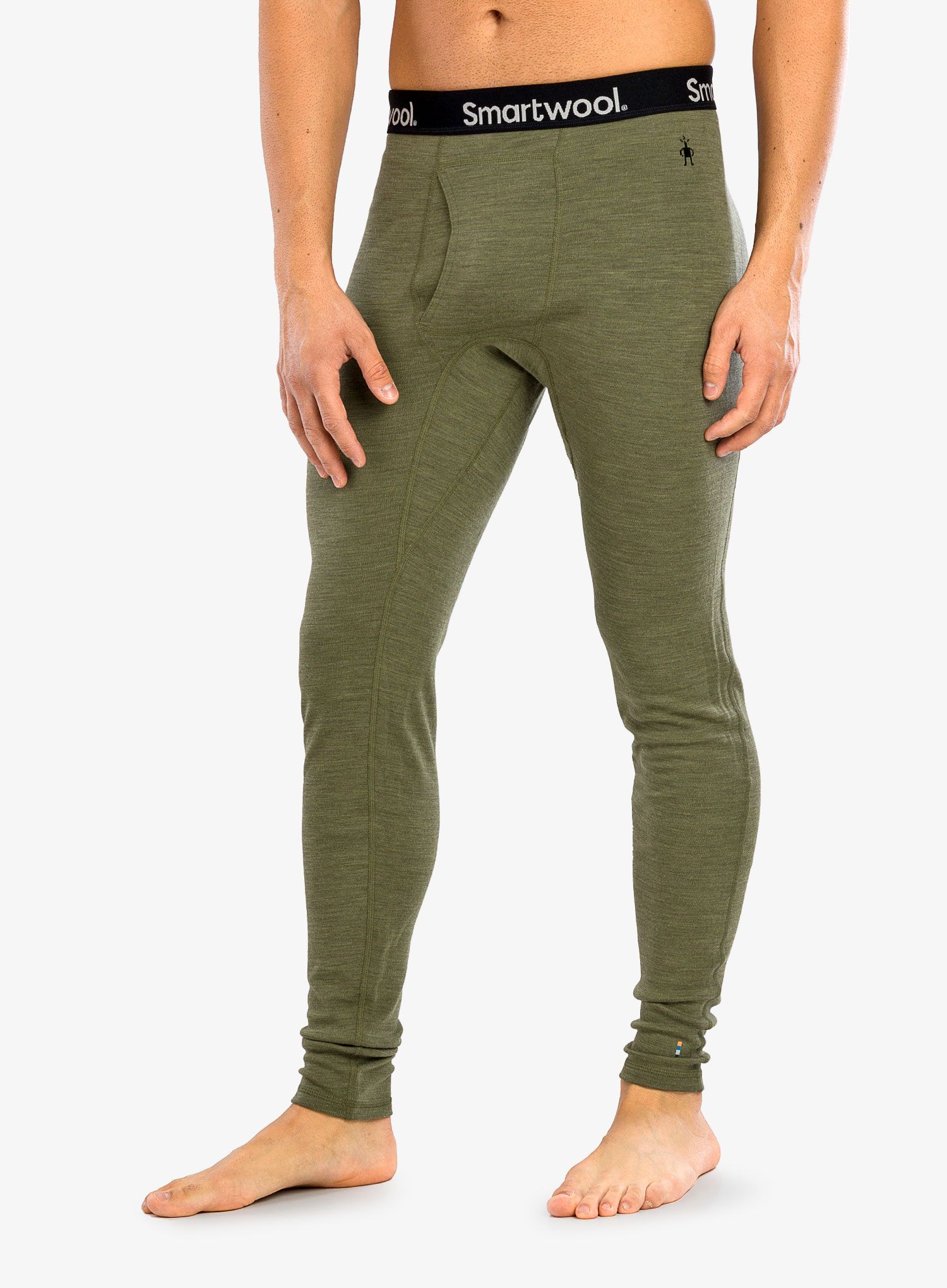 Leginy Smartwool Classic Thermal Merino Base Layer Bottom - winter moss