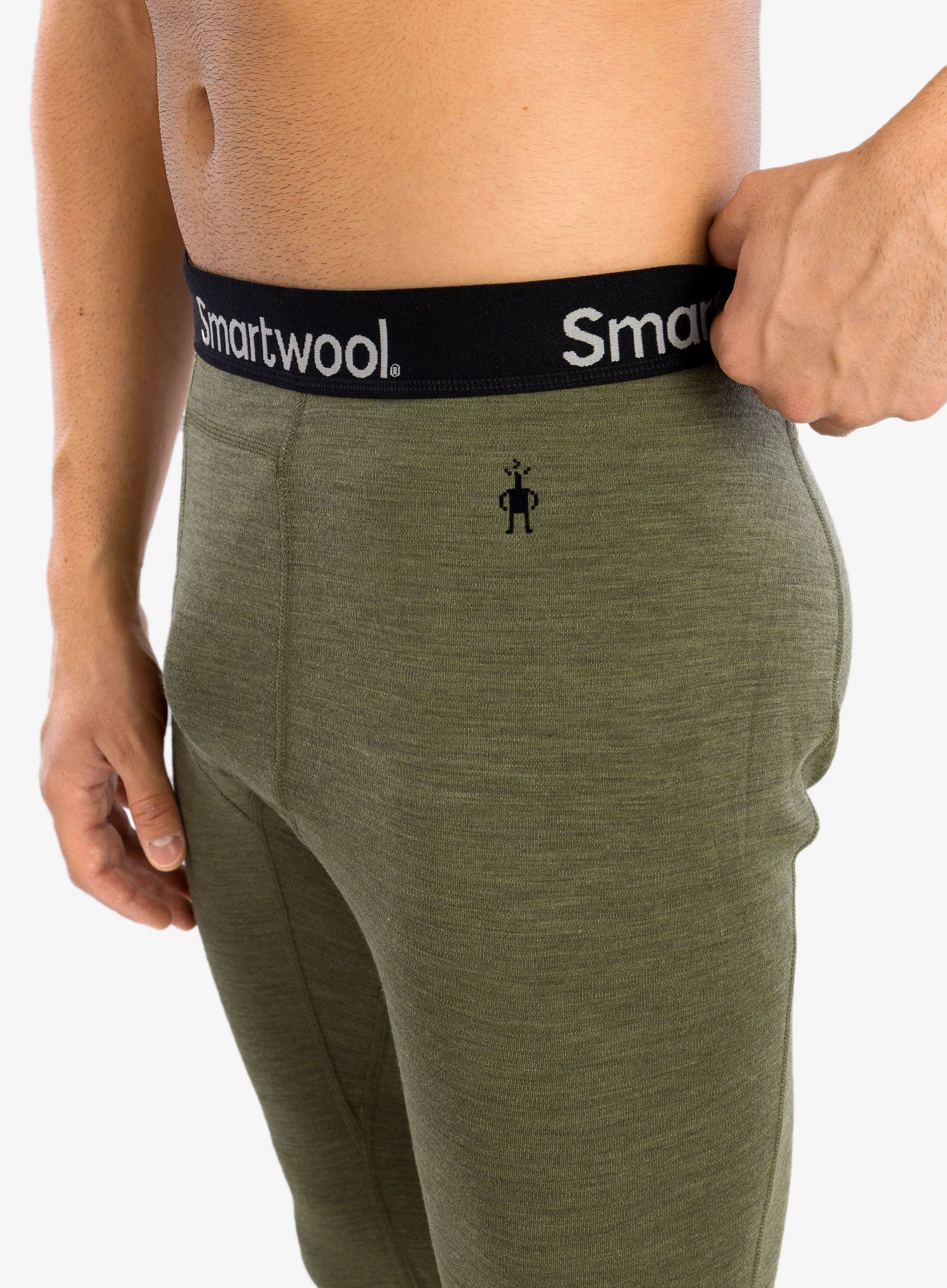 Leginy Smartwool Classic Thermal Merino Base Layer Bottom - winter moss