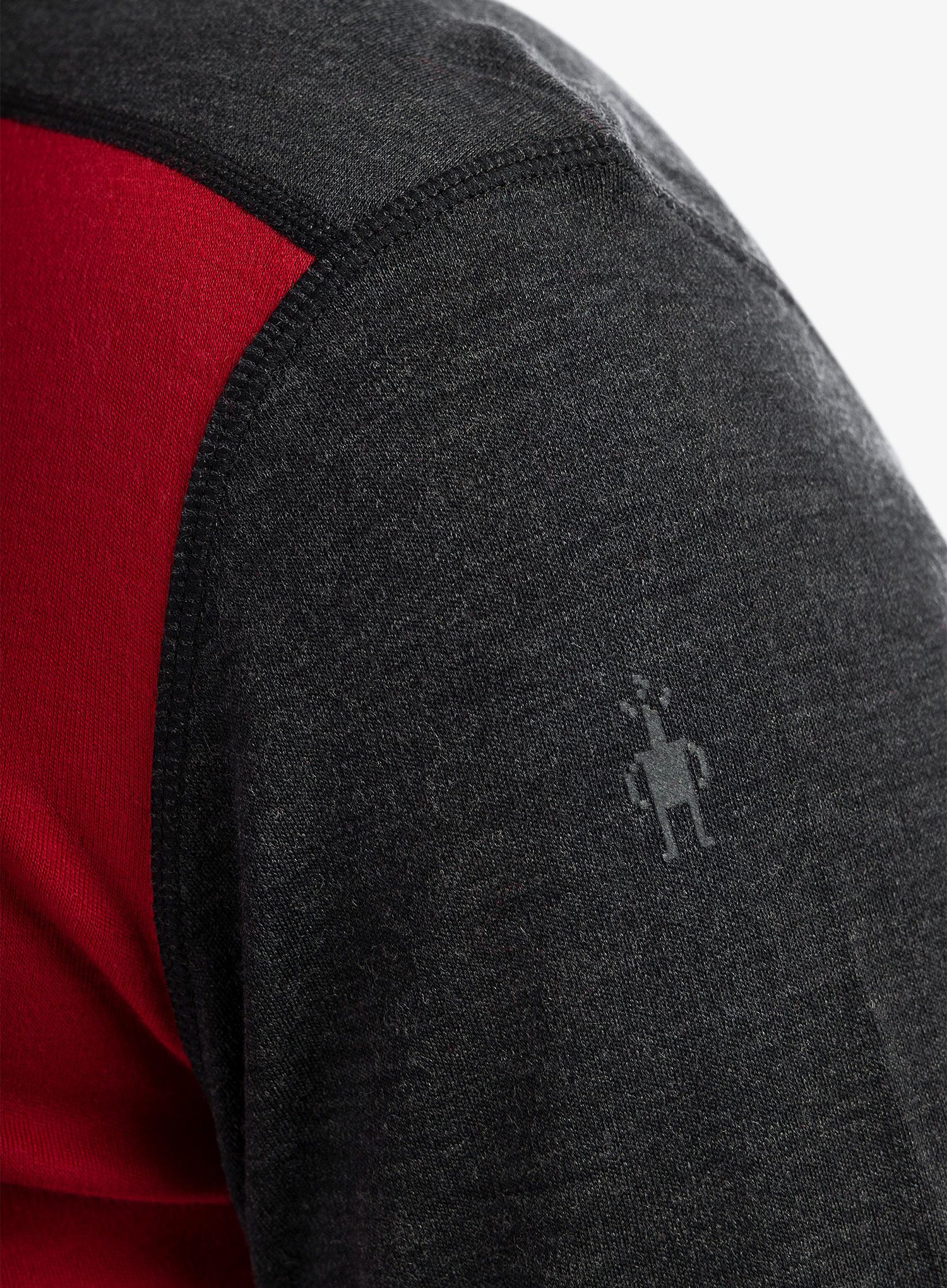 Mikina Smartwool Classic Thermal Merino Base Layer Crew Boxed - r. red