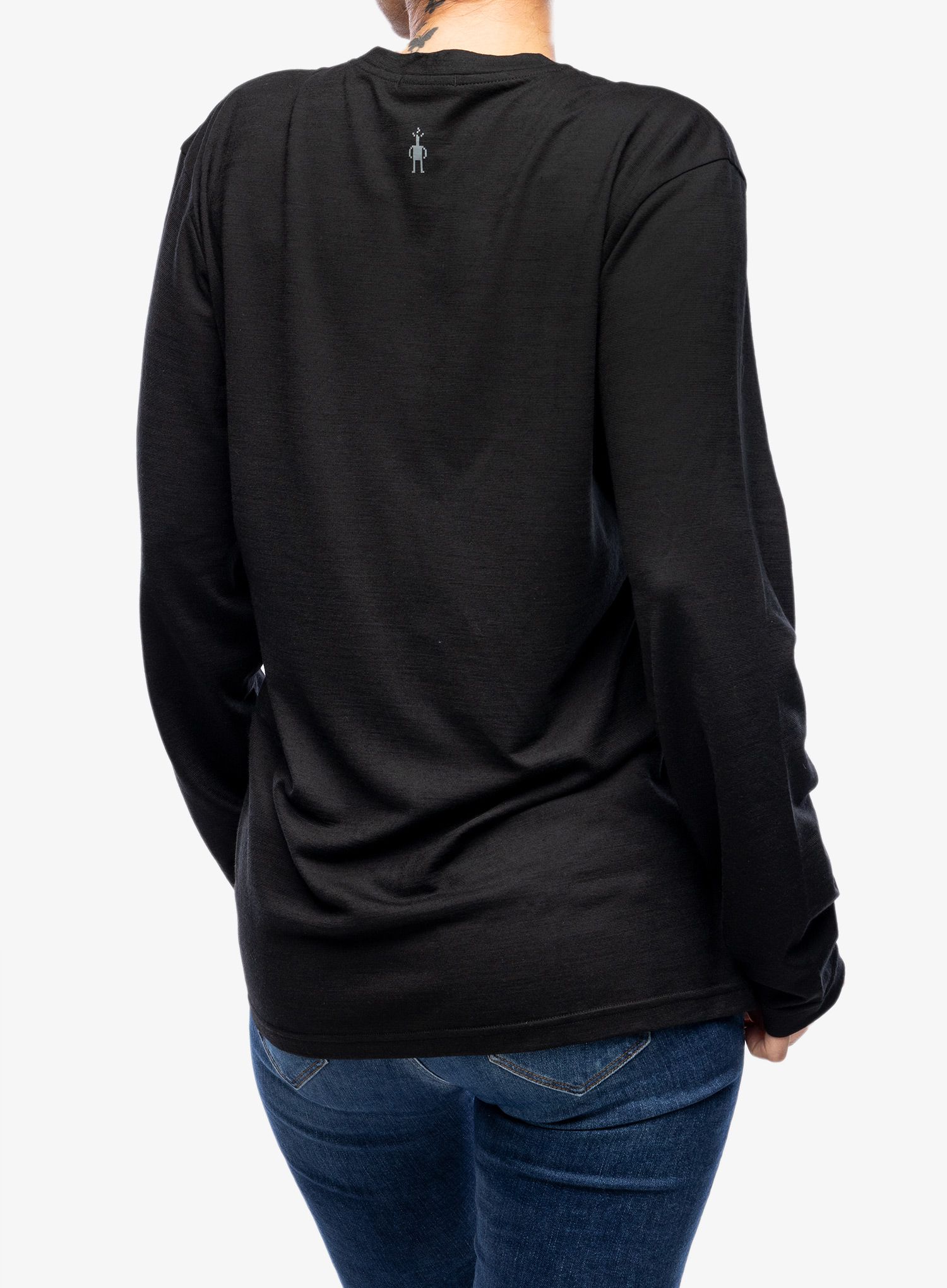 Longsleeve Smartwool Denver Go Far Feel Good Graphic Long Sleeve Tee - black