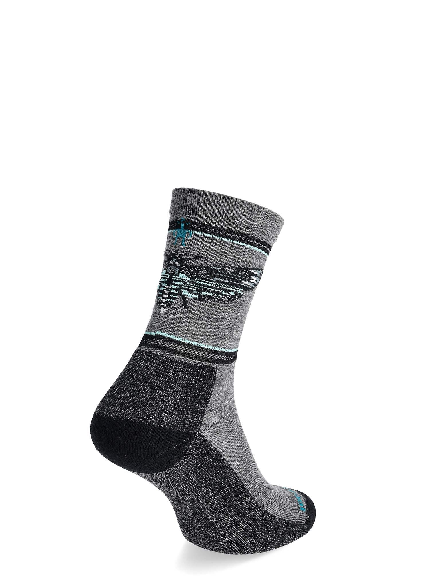 Merino ponožky Smartwool Everyday Forest Loot 2 Crew Socks - medium gray