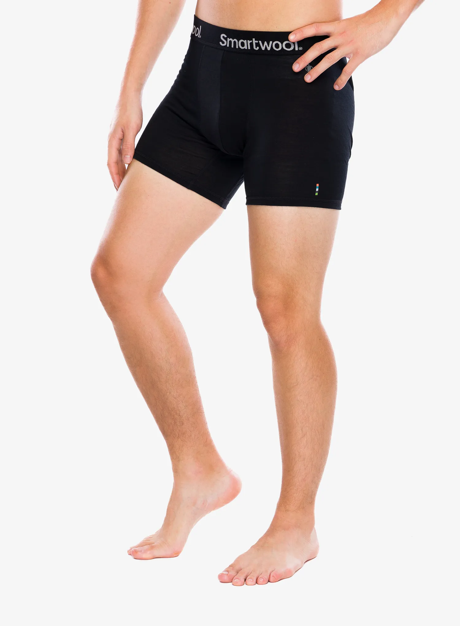 Funkční boxerky Smartwool Everyday Merino Boxer Brief Boxed - black
