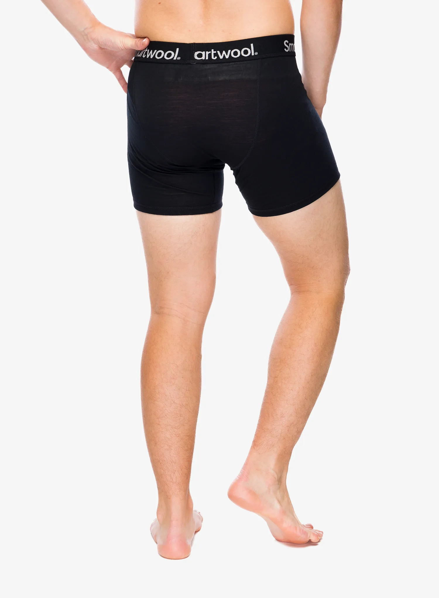 Funkční boxerky Smartwool Everyday Merino Boxer Brief Boxed - black