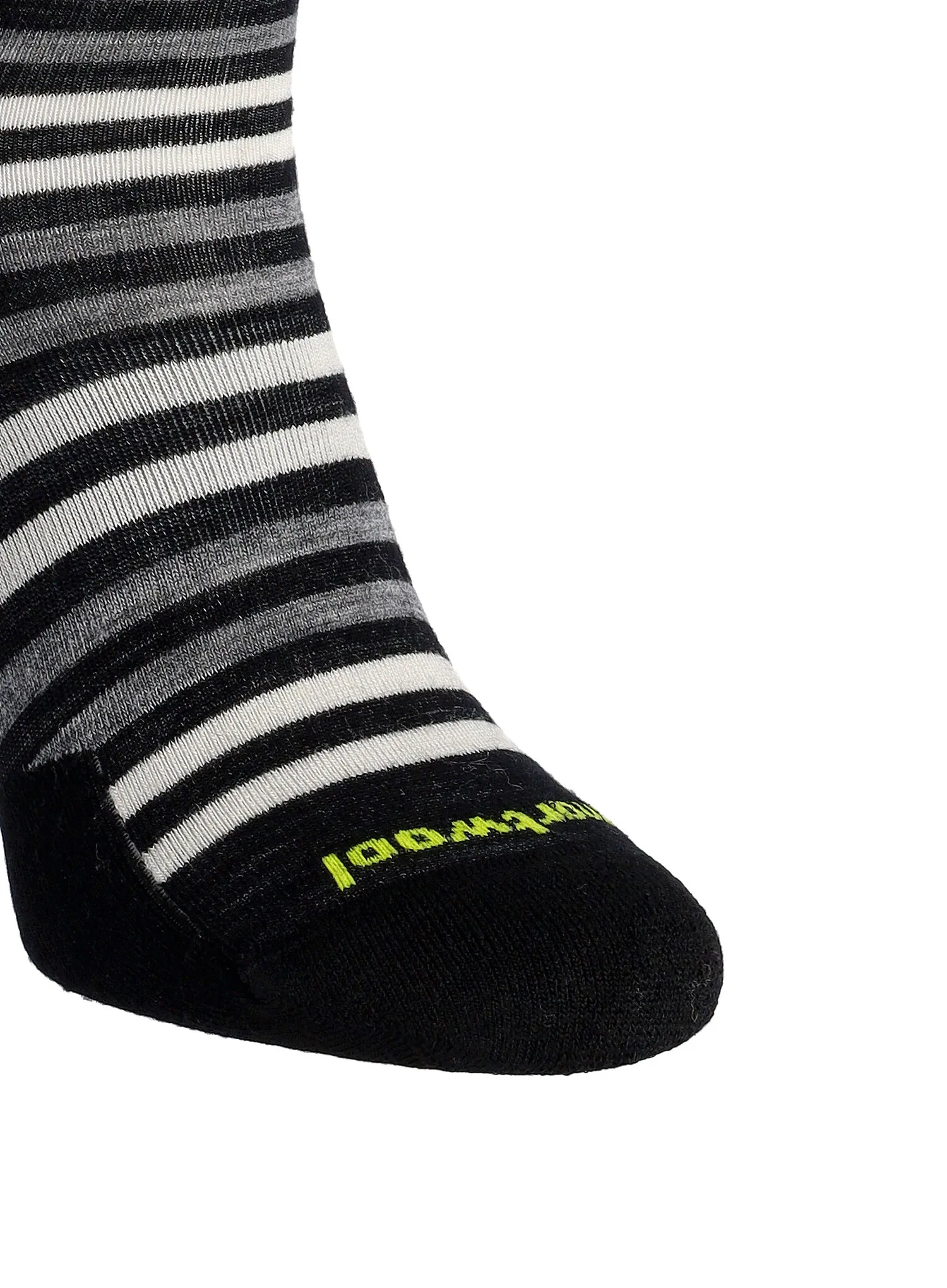 Ponožky Smartwool Everyday Spruce Street Crew Socks - black/white