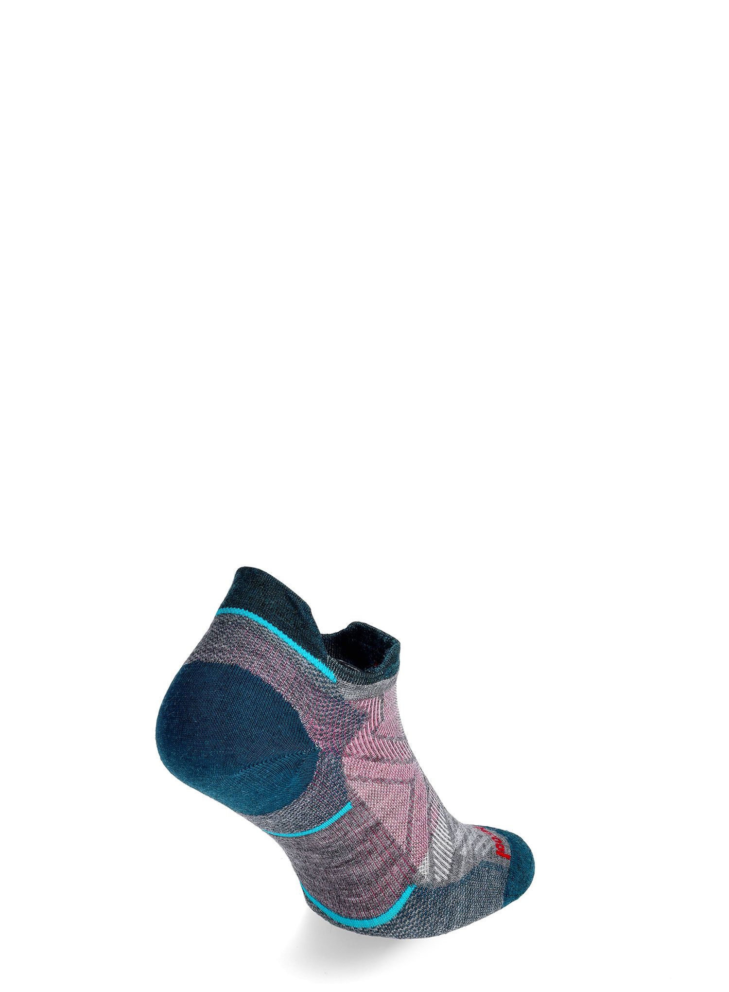 Merino ponožky dámské Smartwool Run Zero Cushion Low Ankle Socks - medium gray