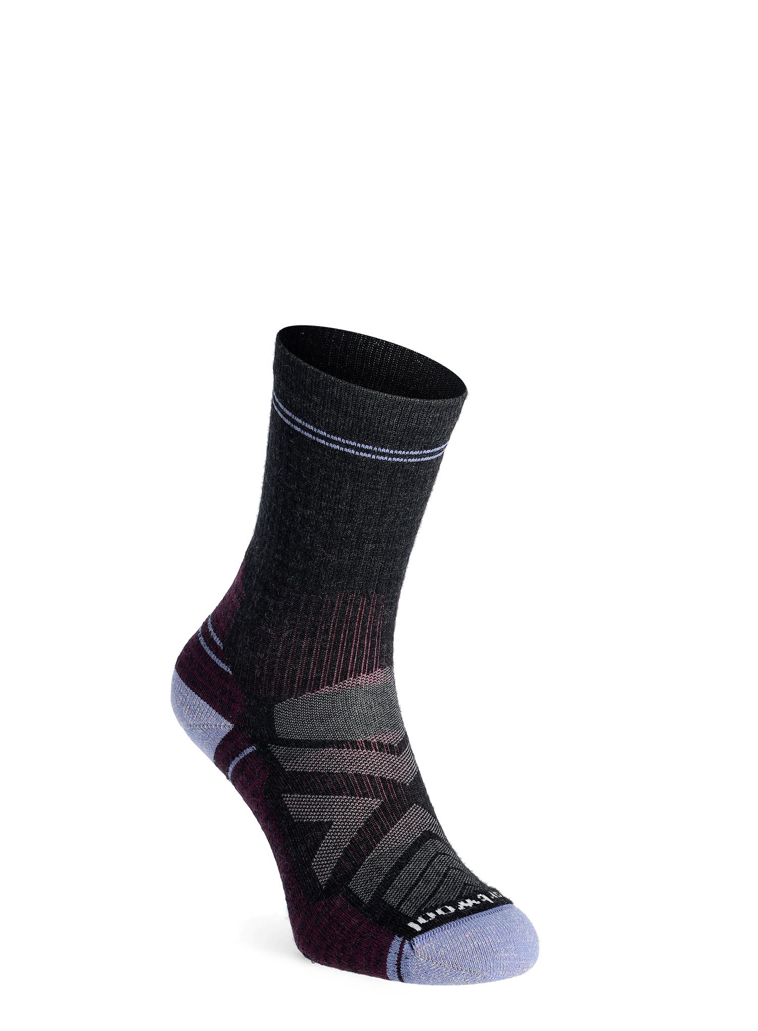 Ponožky na turistiku Smartwool Hike Light Cushion Crew - charcoal