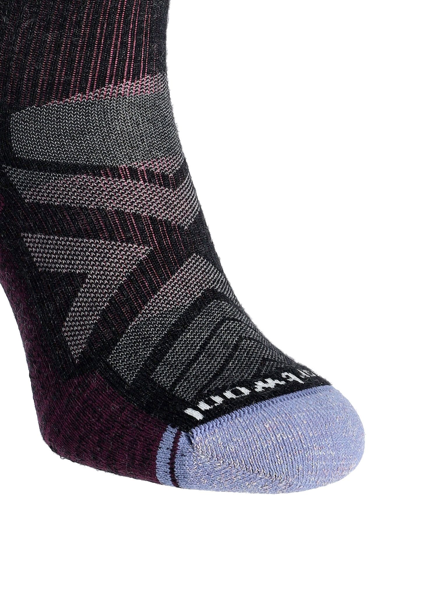Ponožky na turistiku Smartwool Hike Light Cushion Crew - charcoal