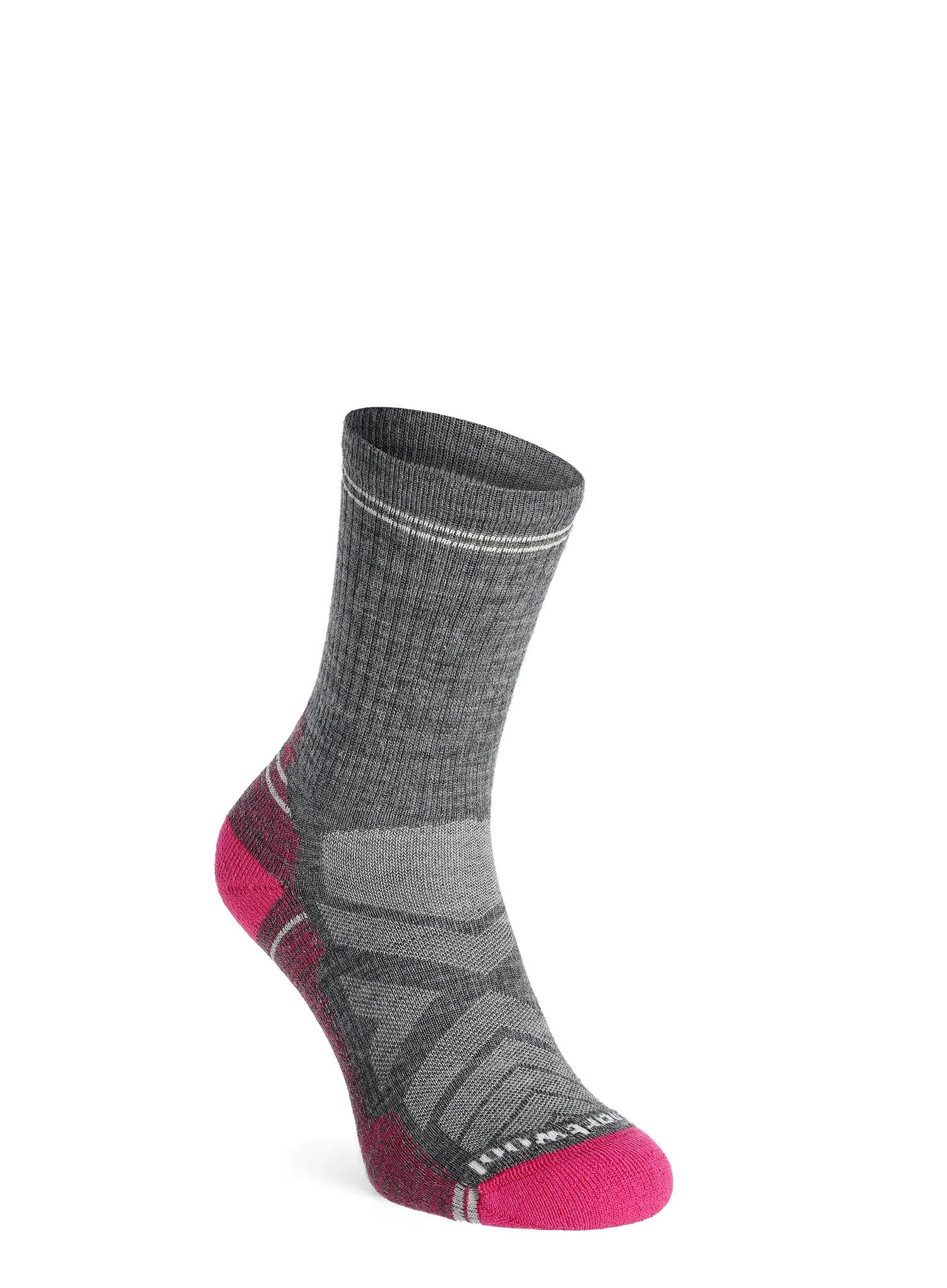 Dámské ponožky Smartwool Hike Light Cushion Crw - power pink