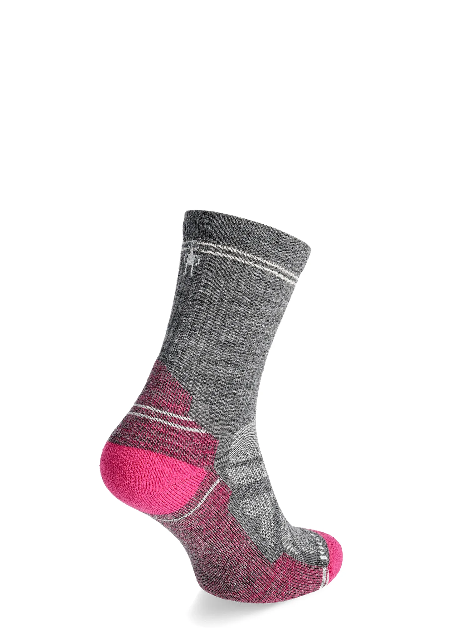 Dámské ponožky Smartwool Hike Light Cushion Crw - power pink