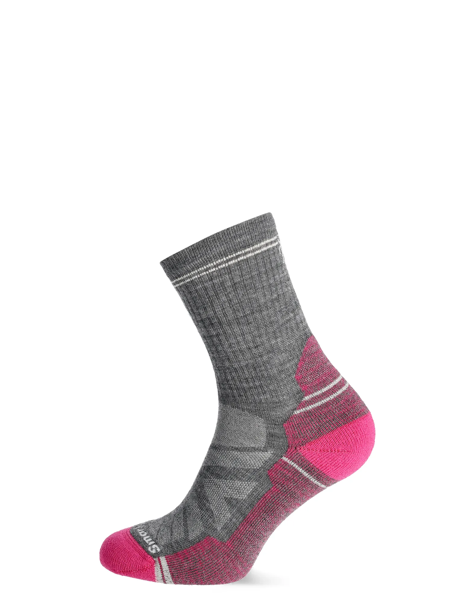 Dámské ponožky Smartwool Hike Light Cushion Crw - power pink