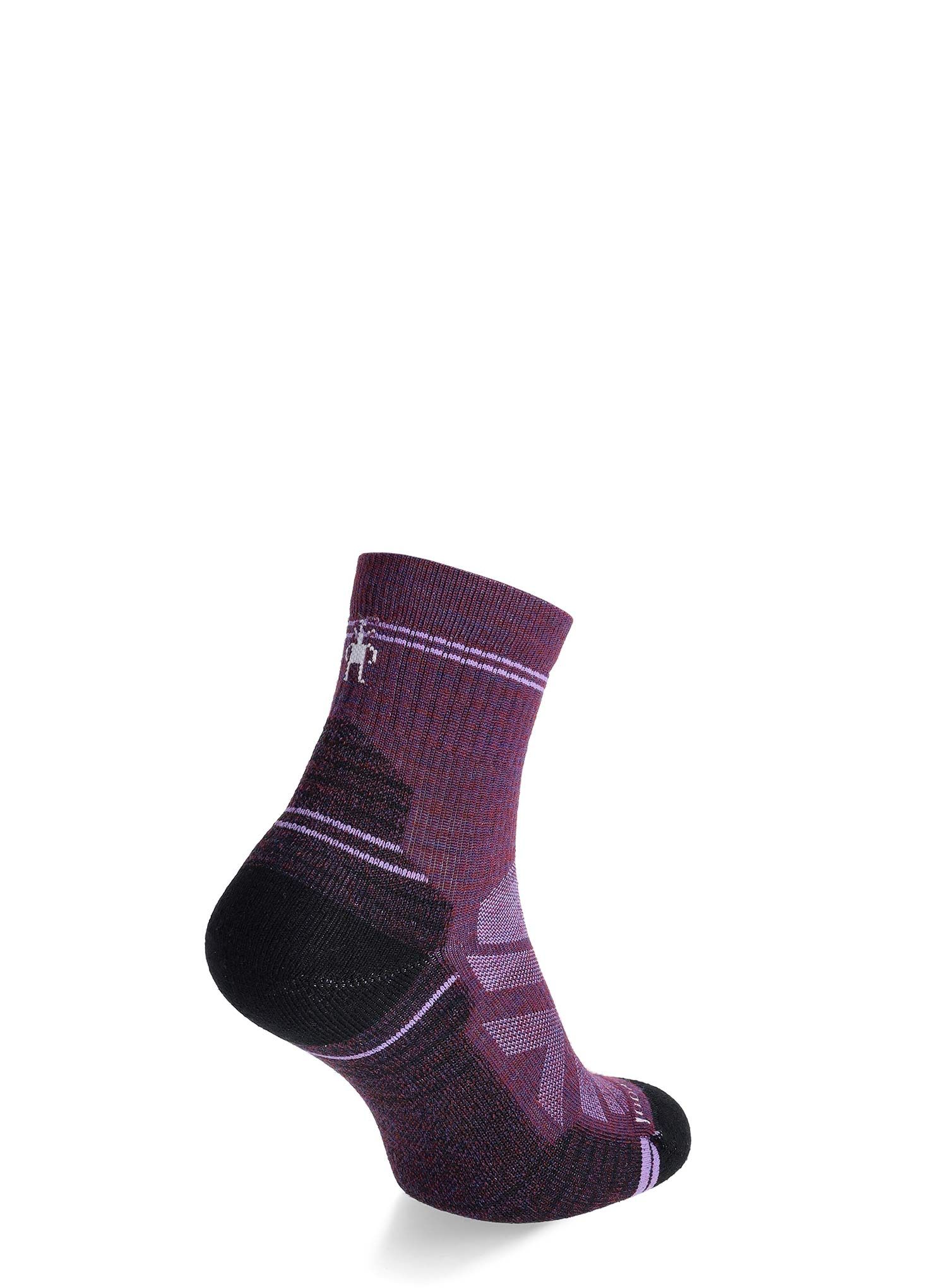 Merino ponožky dámské Smartwool Hike Light Cushion Mid Crew Socks - purple iris