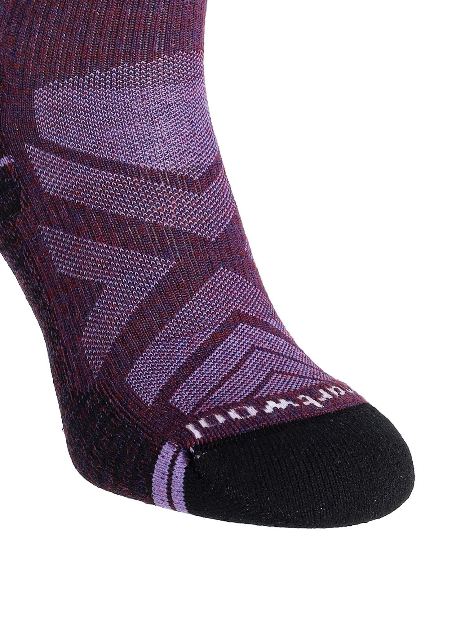 Merino ponožky dámské Smartwool Hike Light Cushion Mid Crew Socks - purple iris