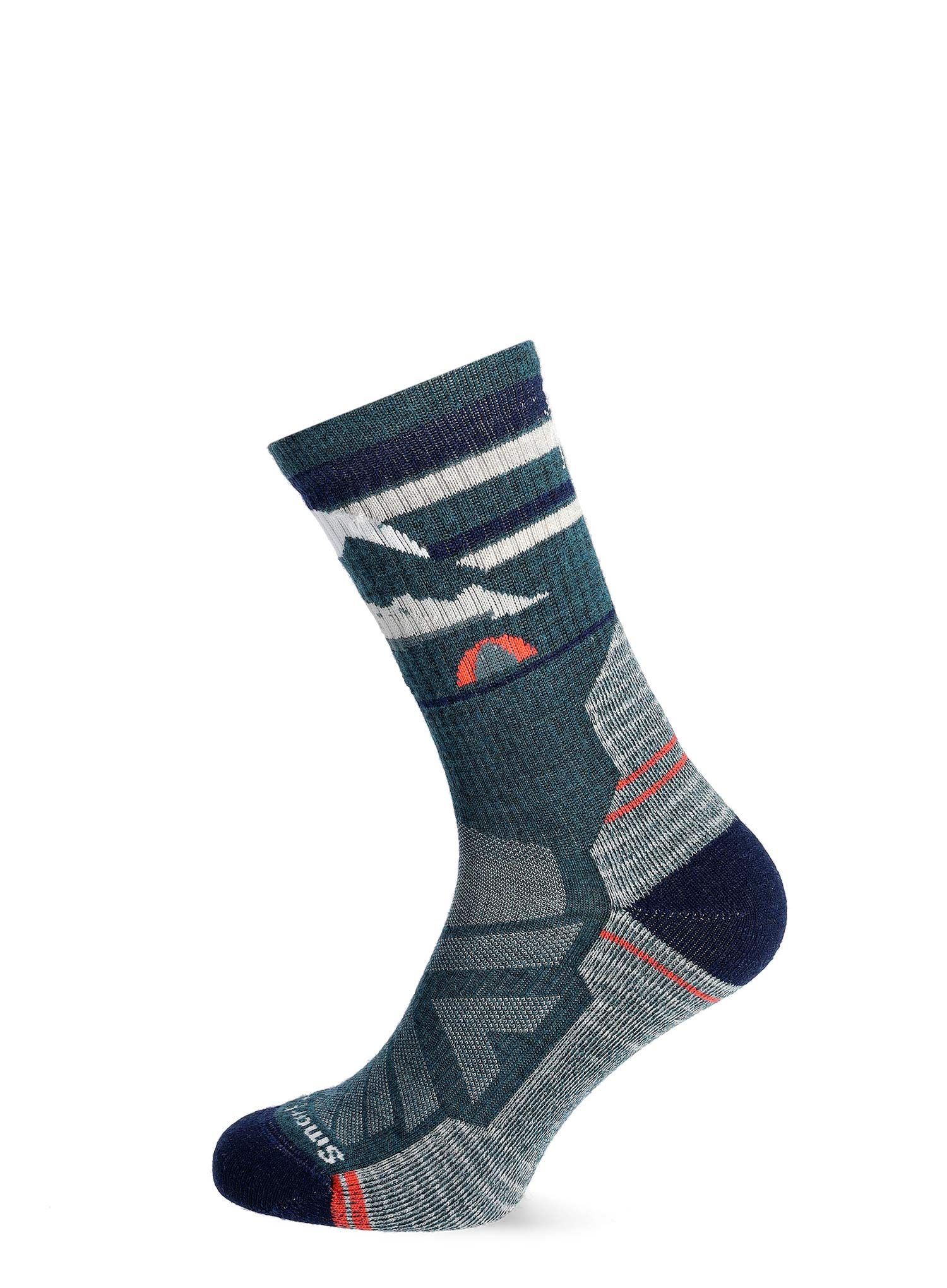 Merino ponožky dámské Smartwool  Hike Light Cushion New Pattern Crew Socks - twilight blue