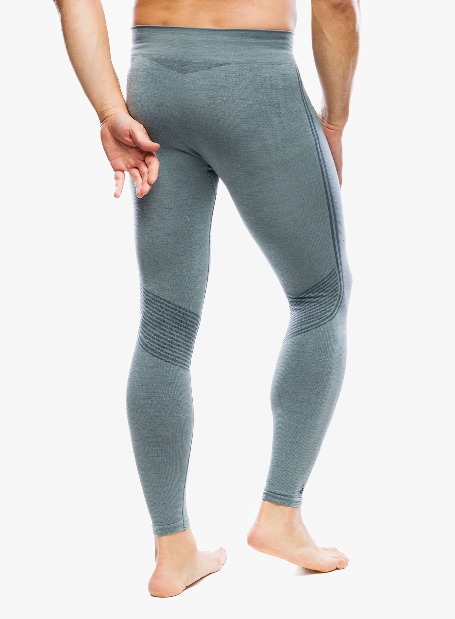 Termolegíny Smartwool Intraknit Active Base Layer Bottom - lead