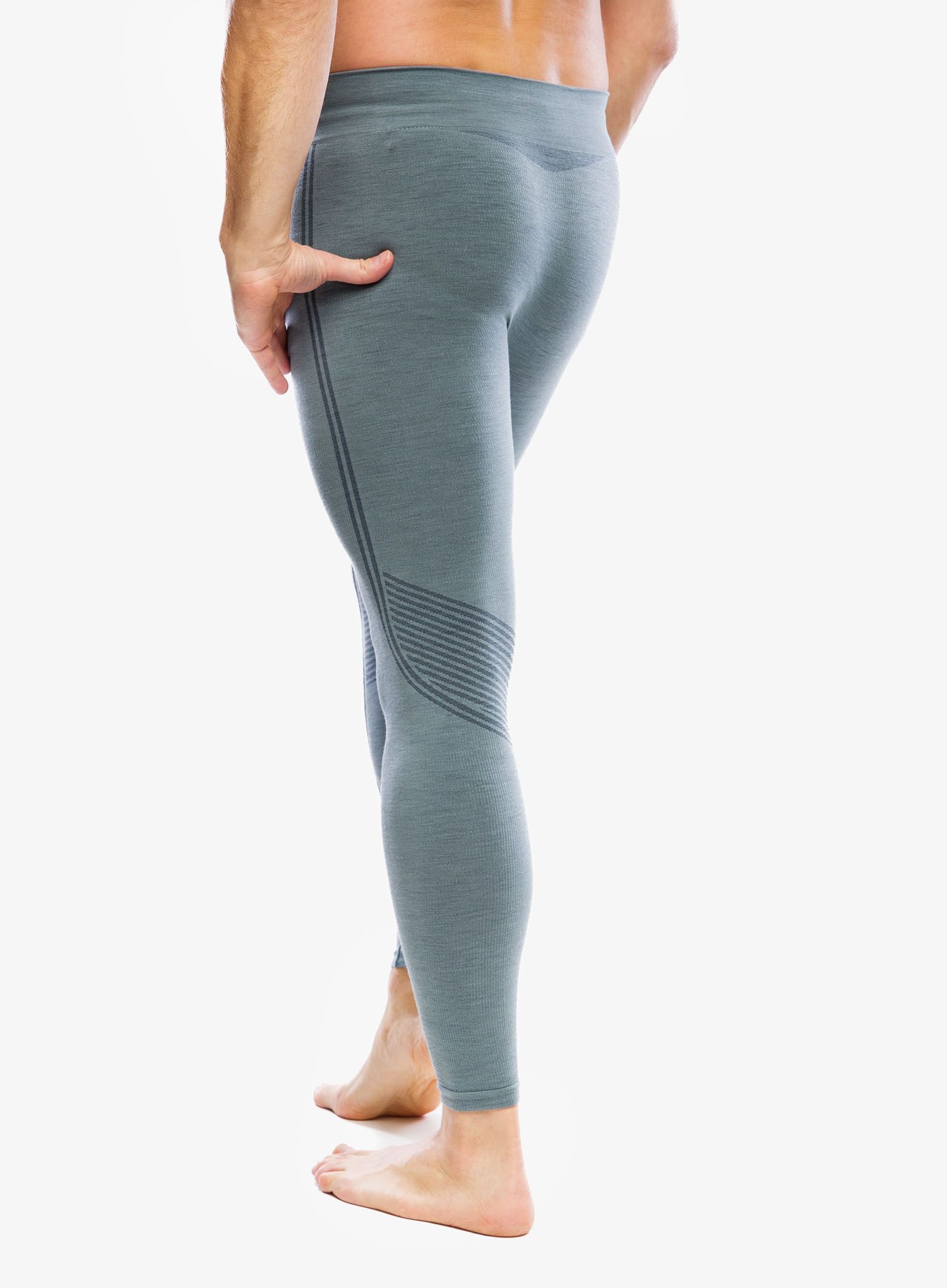 Termolegíny Smartwool Intraknit Active Base Layer Bottom - lead