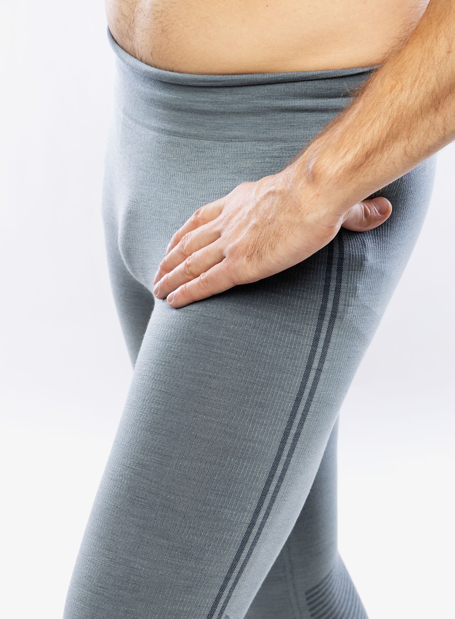 Termolegíny Smartwool Intraknit Active Base Layer Bottom - lead