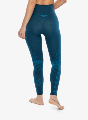 Termo legíny dámské Smartwool Intraknit Active Base Layer Bottom - twilight blue/pool blue