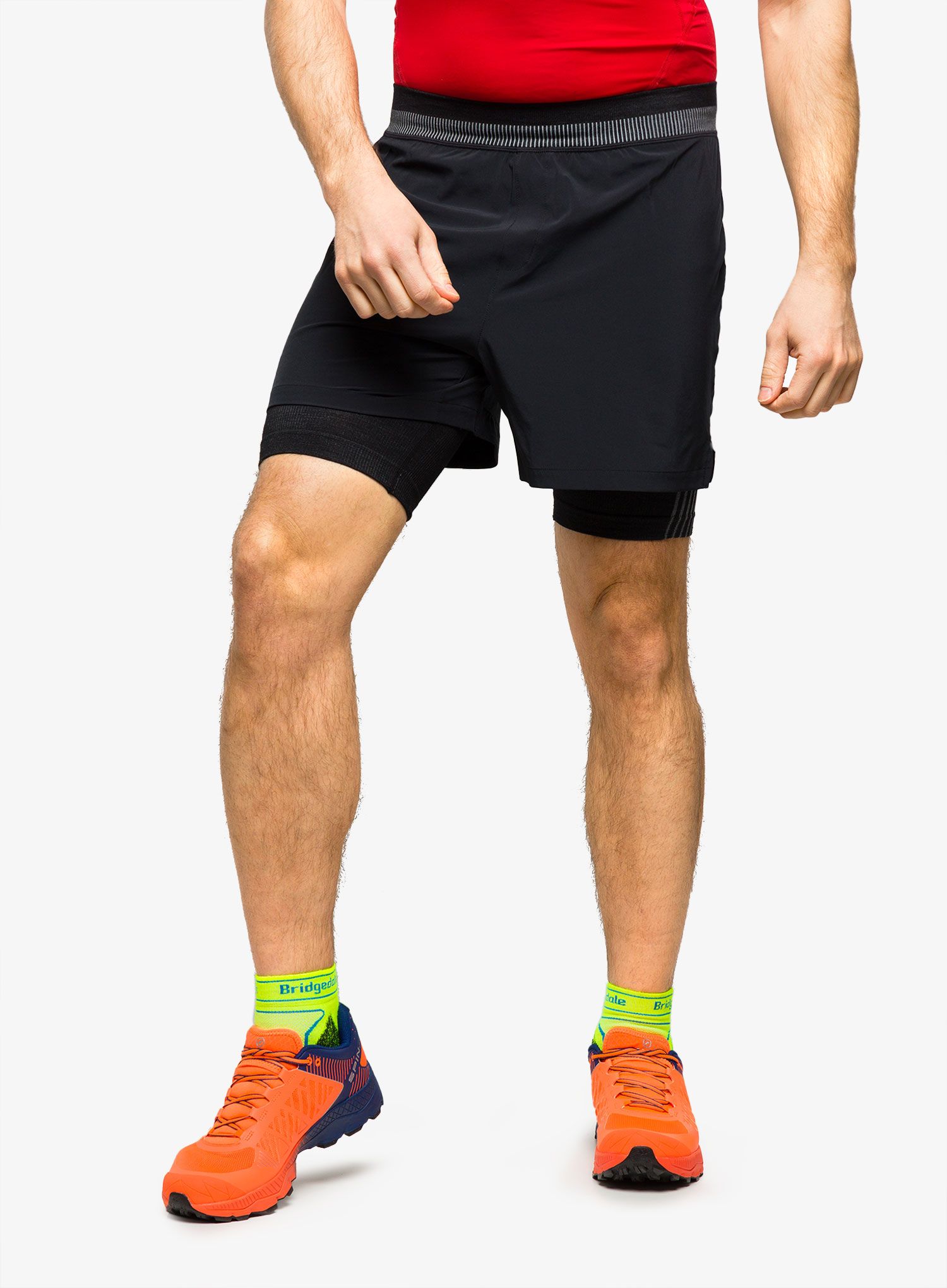 Pánské kraťasy Smartwool Intraknit Active Lined Short - black