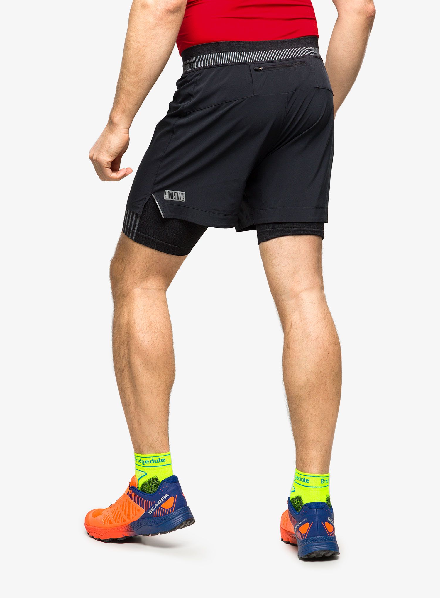 Pánské kraťasy Smartwool Intraknit Active Lined Short - black