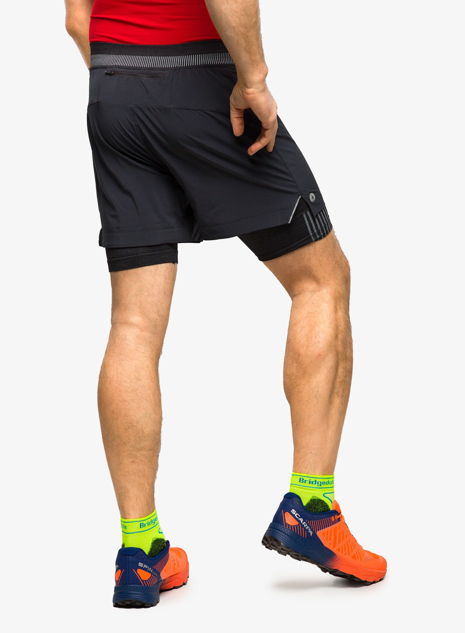 Pánské kraťasy Smartwool Intraknit Active Lined Short - black