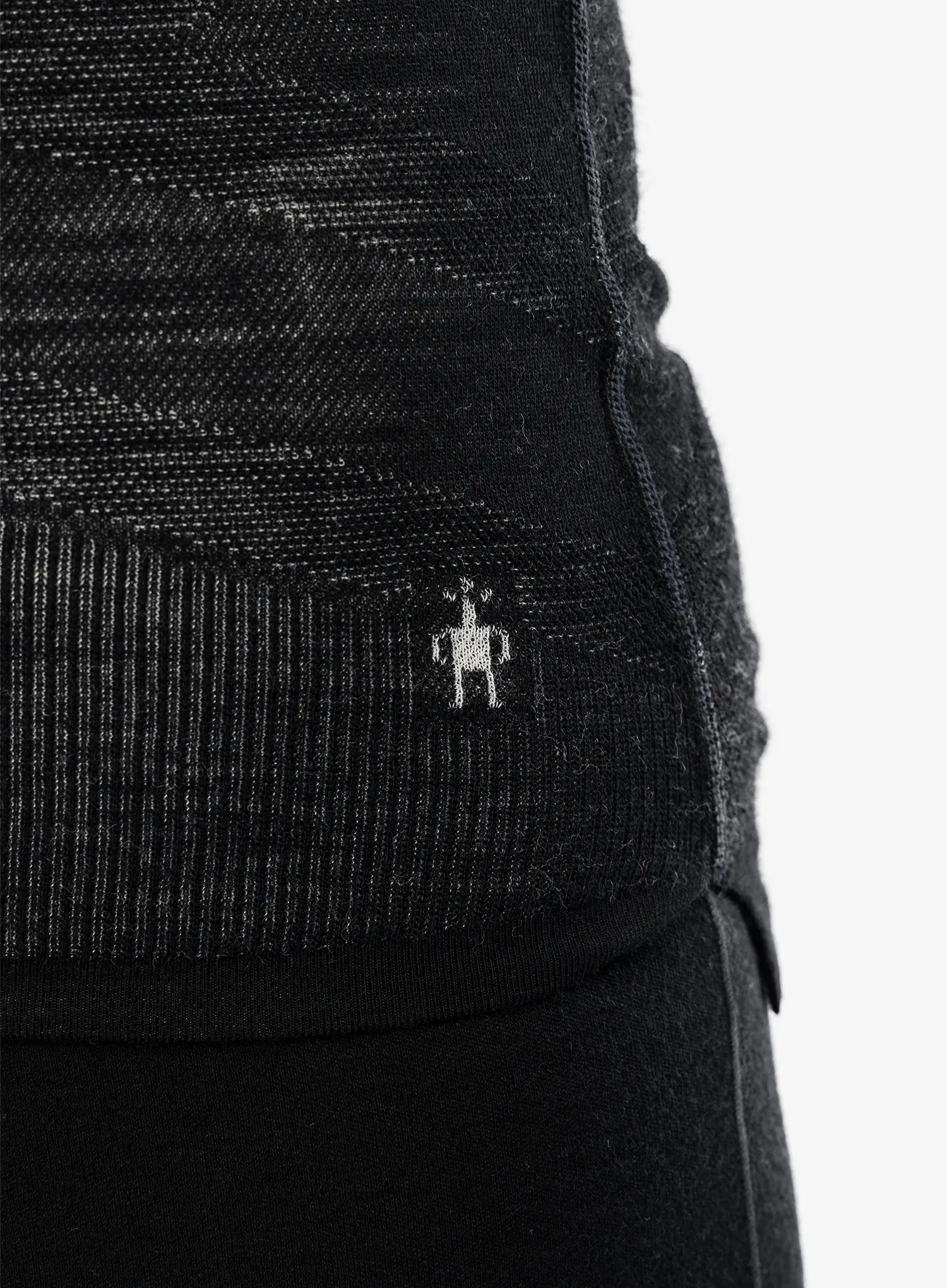 Dámská mikina Smartwool Intraknit Merino 200 Crew - black/white
