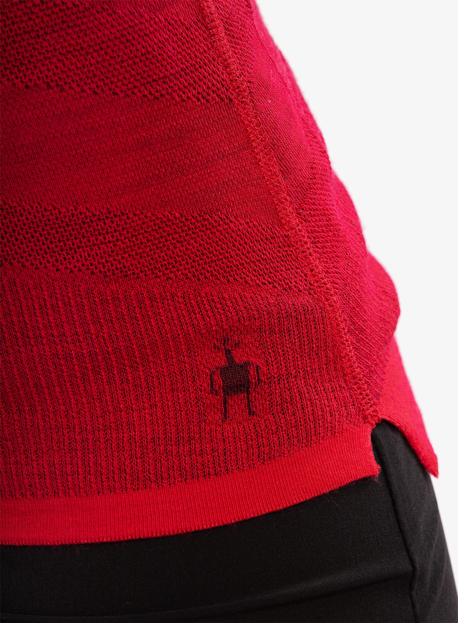 Dámská mikina Smartwool Intraknit Thermal Merino BL Pattern Crew - pomeg.