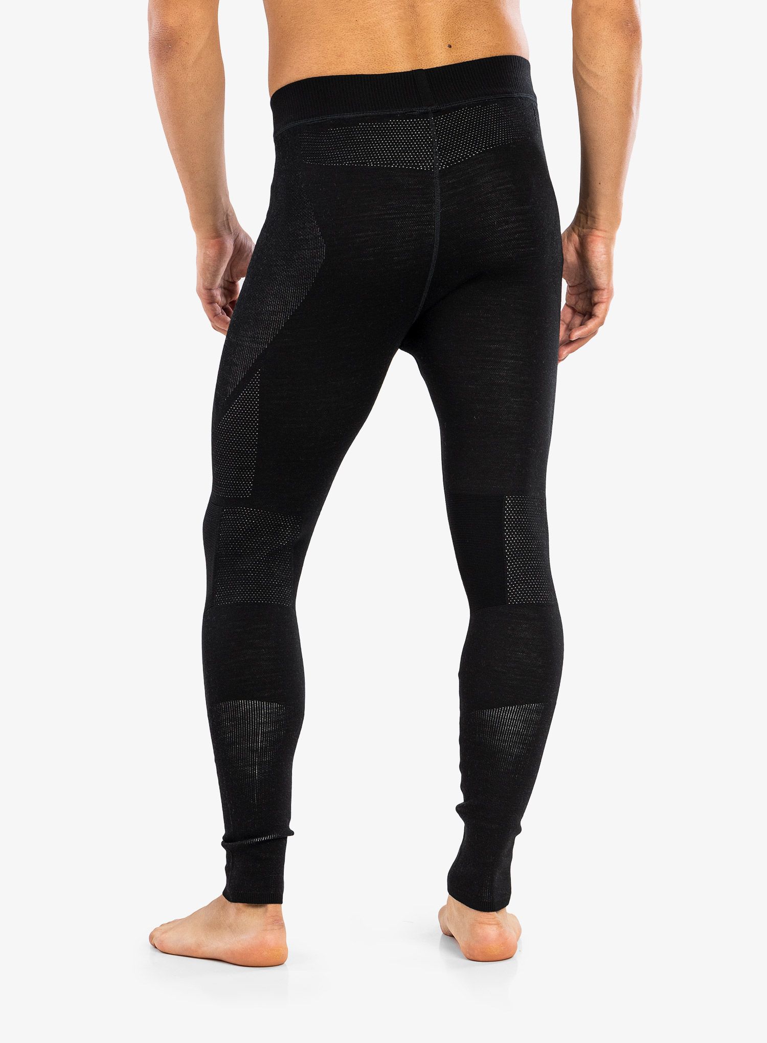Leginy Smartwool Intraknit Thermal Merino Base Layer Bottom - black/white