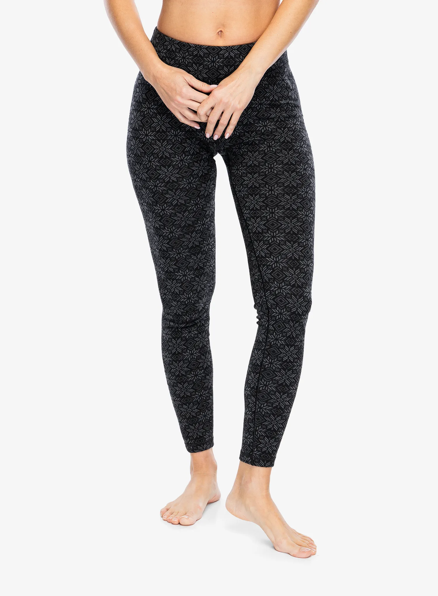 Termolegíny dámské Smartwool Merino 250 Baselayer Bottom - black digi snow