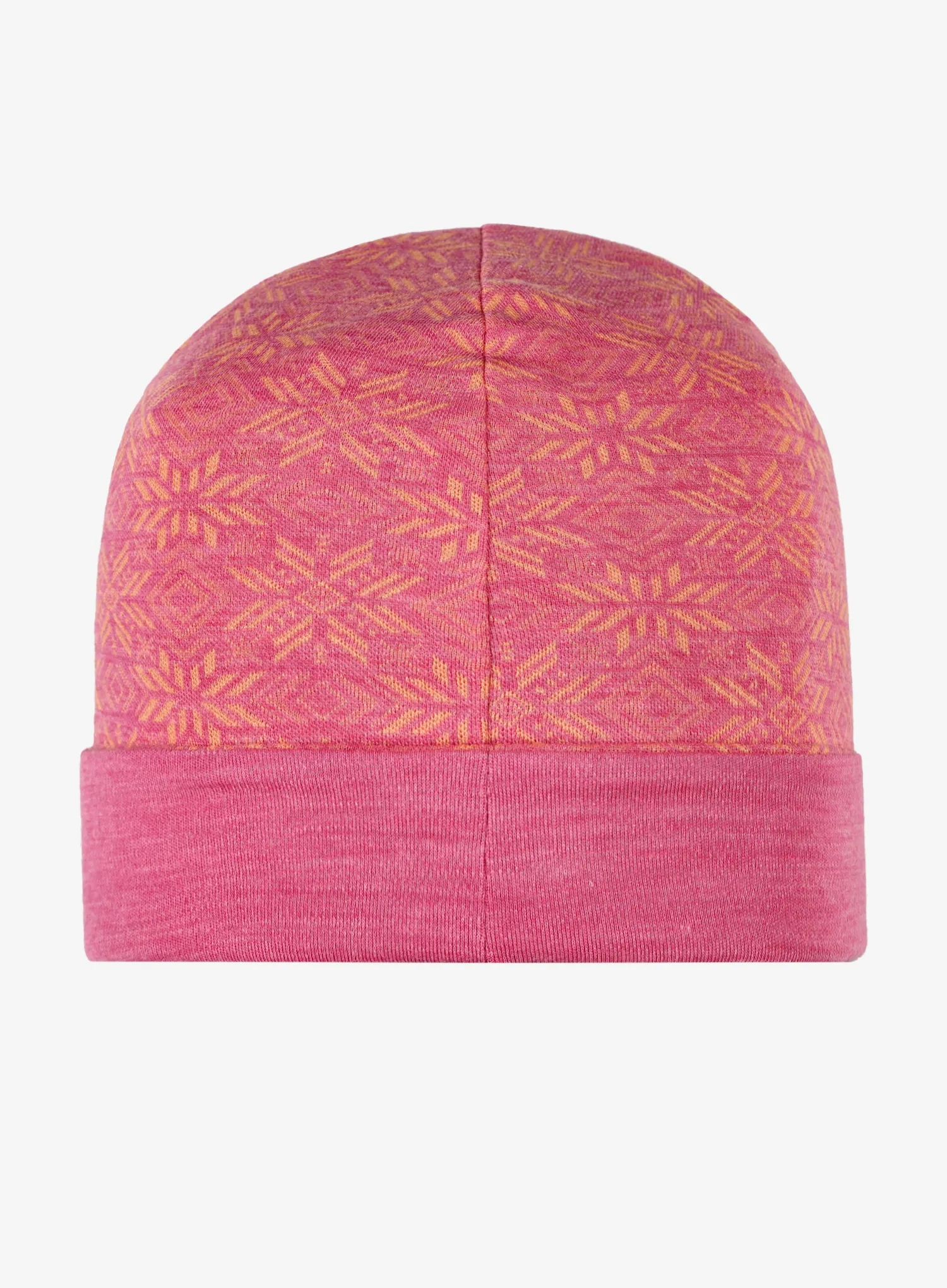 Zimní čepice Smartwool Merino 250 Cuffed Beanie - garden pink digi snow