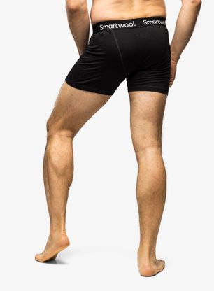 Termoaktivní boxerky Smartwool Merino Boxer Brief Boxed - black