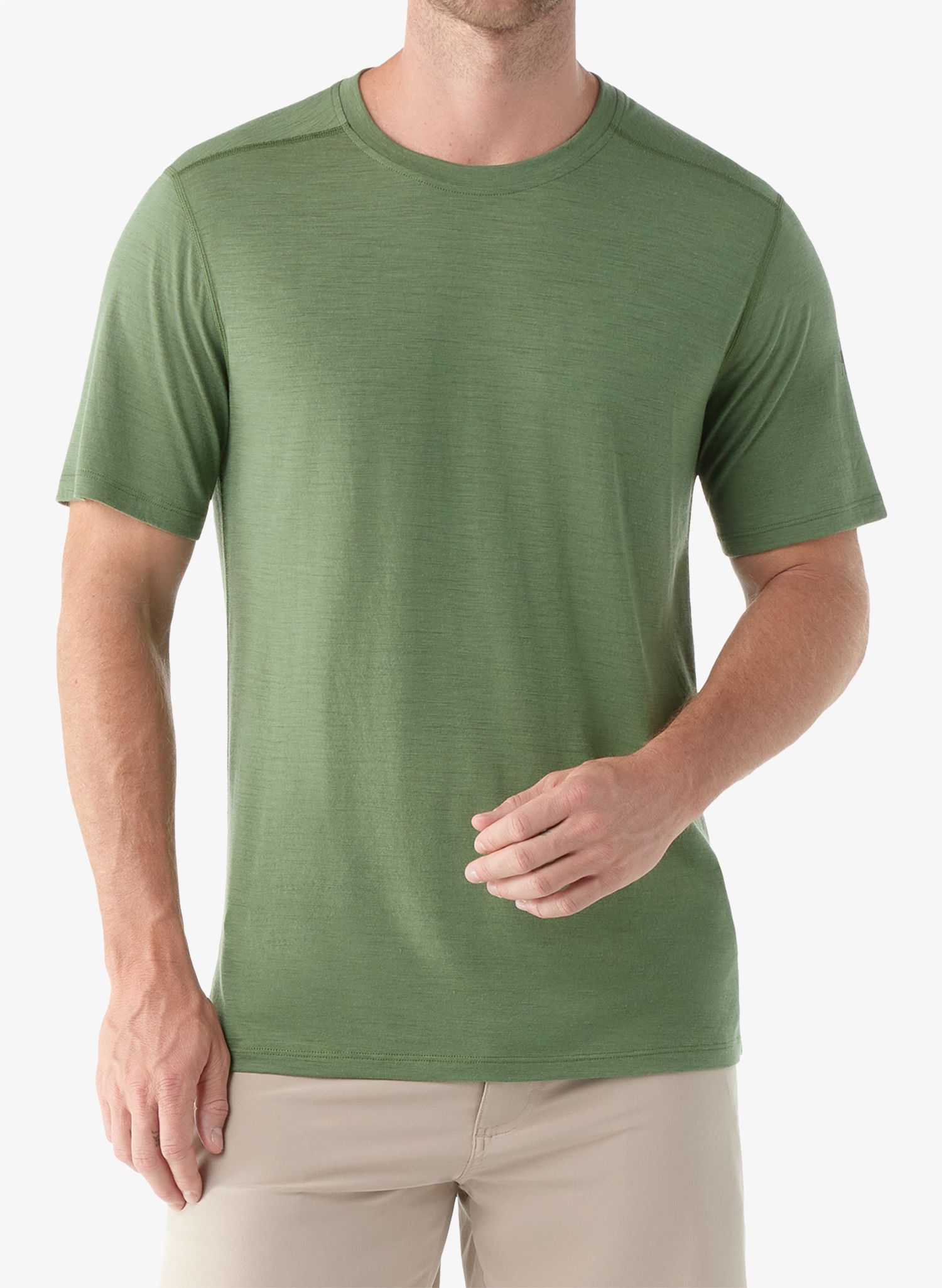 Merino triko Smartwool Merino Short Sleeve Tee - fern green