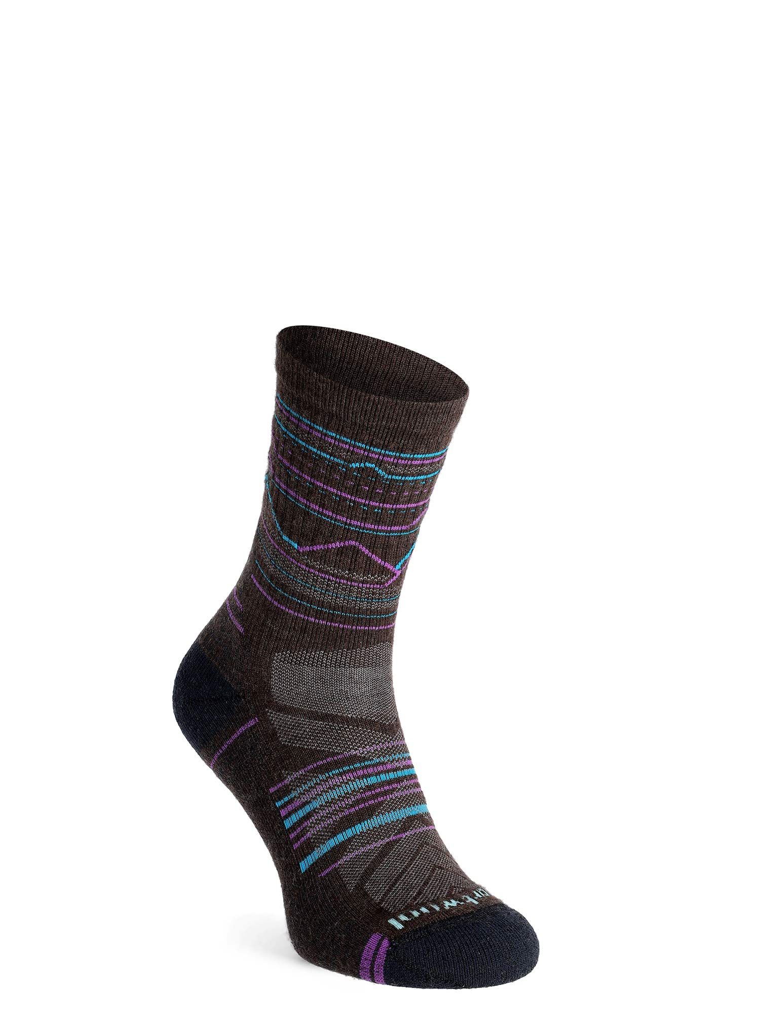 Turistické ponožky Smartwool Performance Hike Light Cushion Mountain Range - chestnut